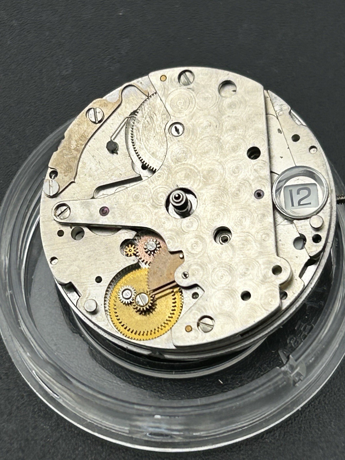 GENUINE ETA 2892-2 MOVEMENT 2 SMALL EYES 6 AND 12 Schwarz Etienne (BB10)