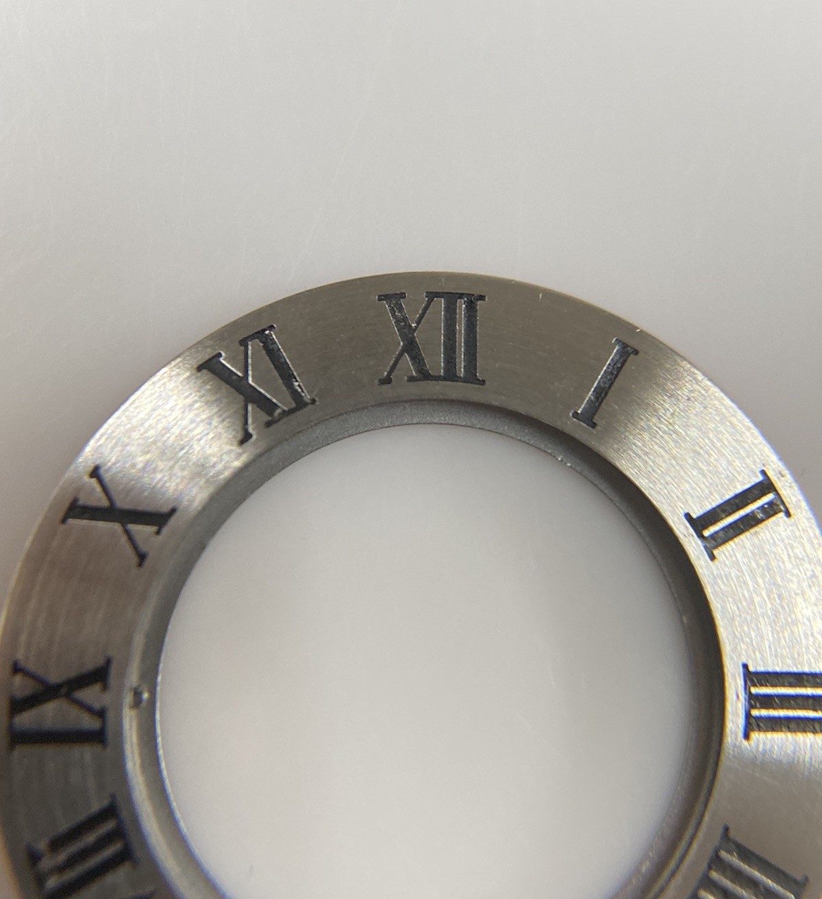 Original Cartier 21 Must de Cartier 1330 Roman Numeral Bezel Insert