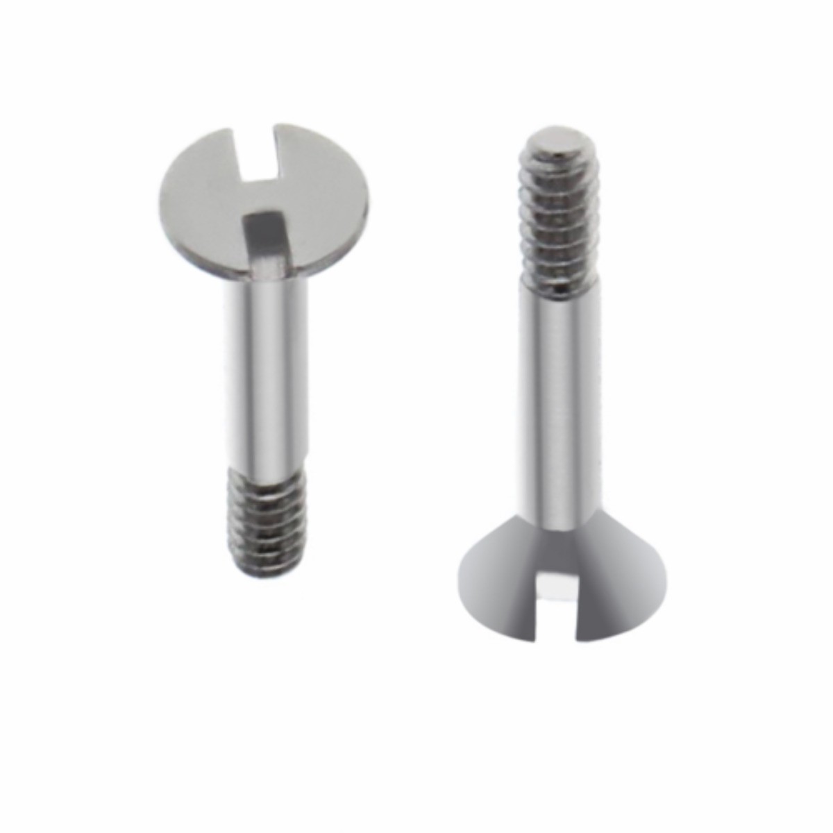 2 “H” SCREW 6MM REPLACEMENT FOR 44-44.5-45MM HUBLOT BIG BANG RUBBER LEATHE STRAP