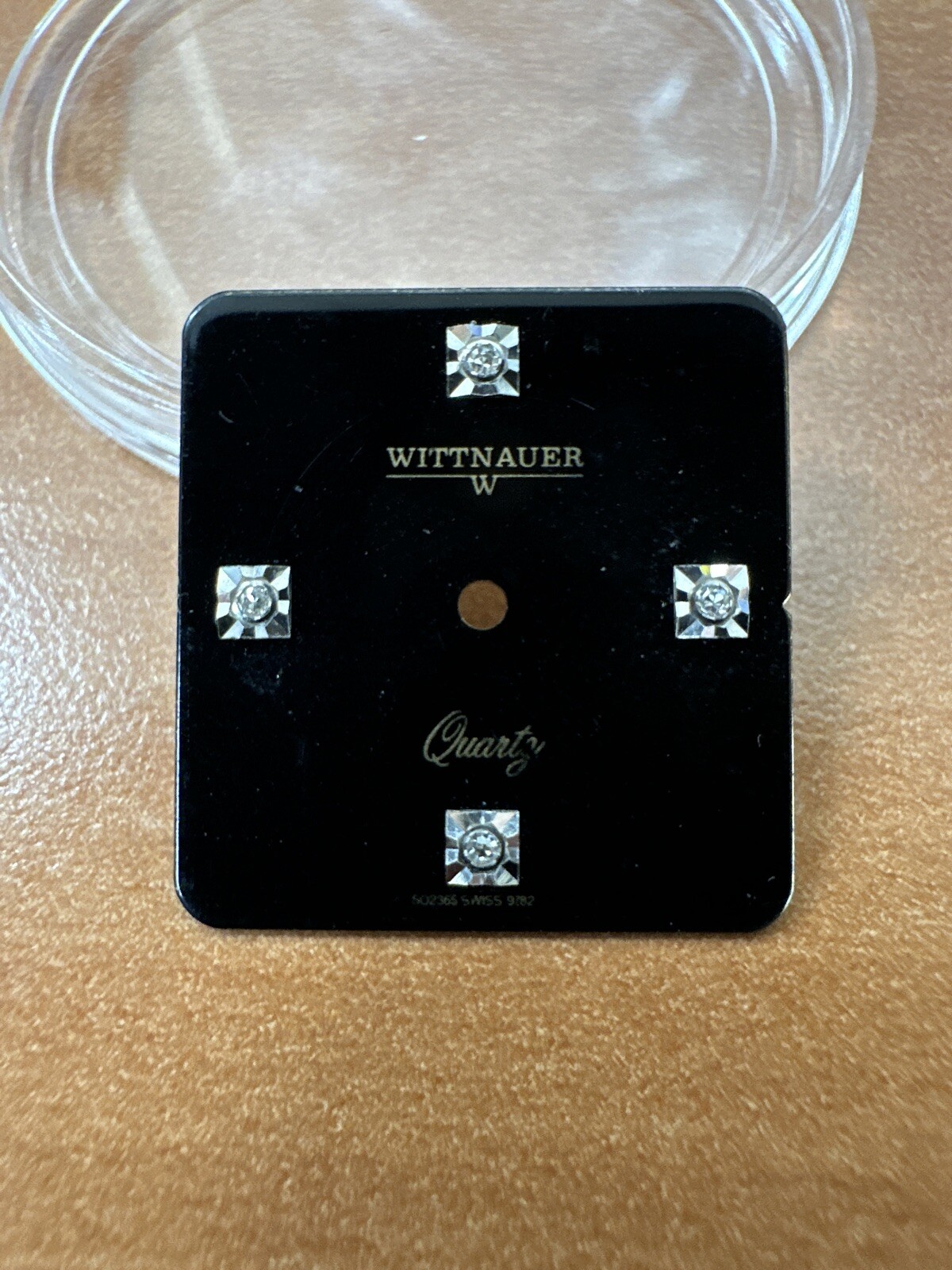 Genuine Vintage Longines Wittnauer Quartz 21.4mm x 20.4mm Square Dial