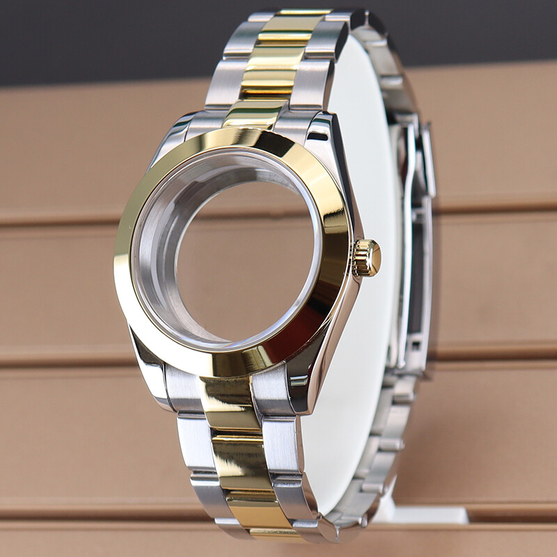 36mm/40mm Explorer Watch Case+Oysters Strap For Seiko NH35 Miyota 8215 Movement