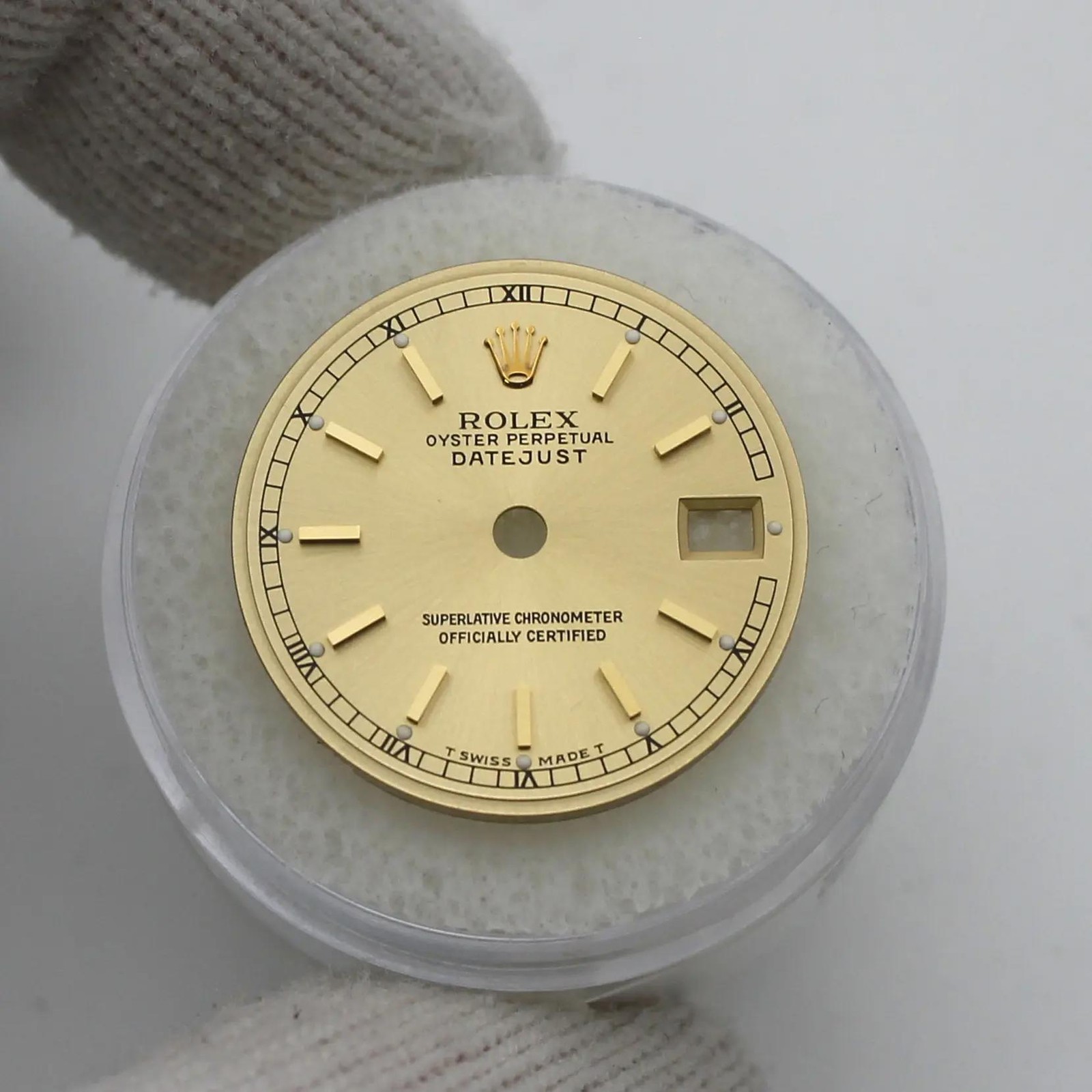 Rolex Oyster Perpetual Datejust Champagne Dial 69173 69178