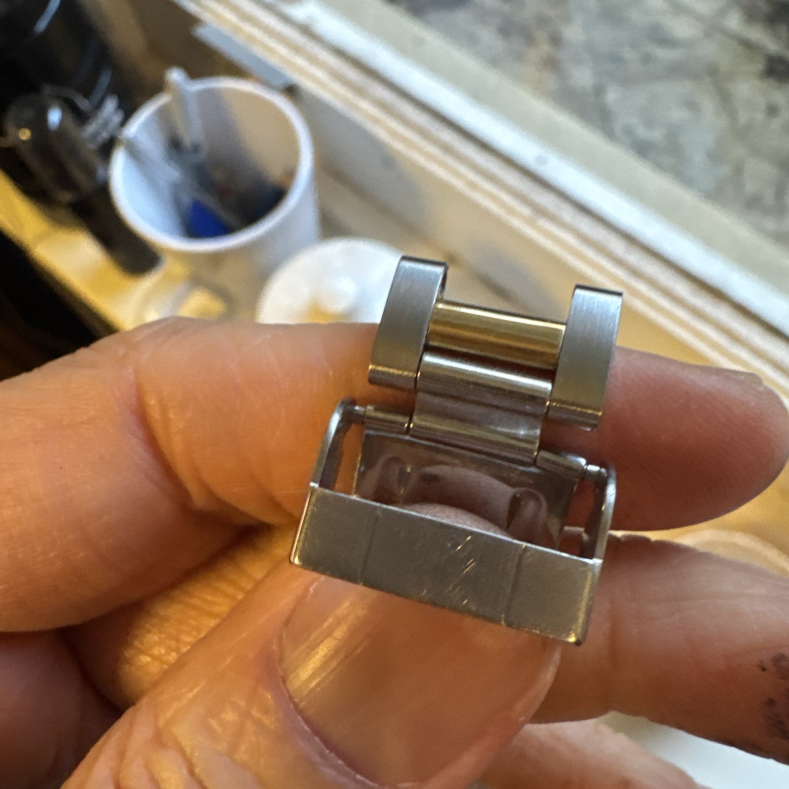 Vintage Rolex 93153-18 16613 16803 Submariner clasp U4 Circa 1988
