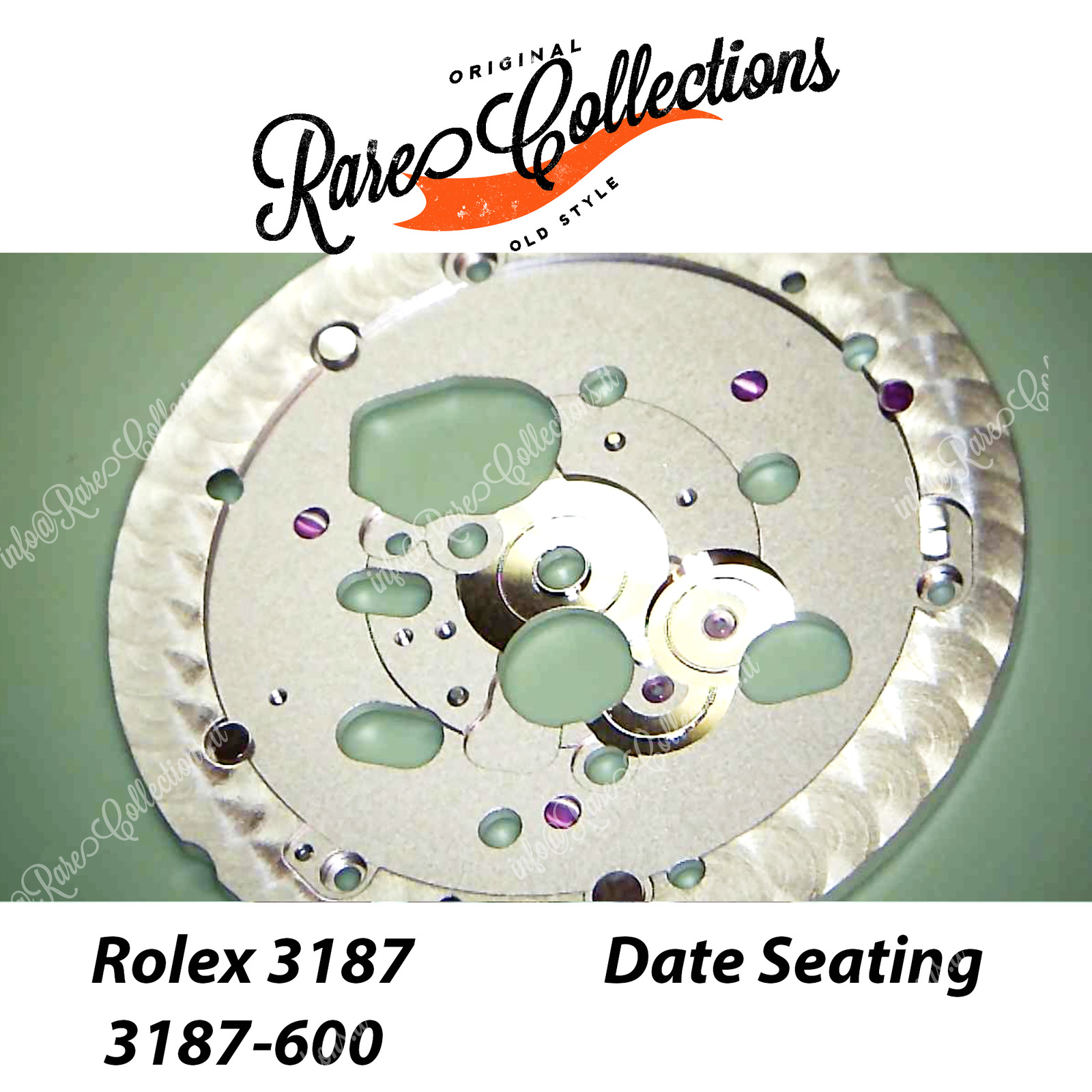 NEW Nuovo Data Indicator Seating Rolex 3187-600 Indicatore Data 3187 Nuovo