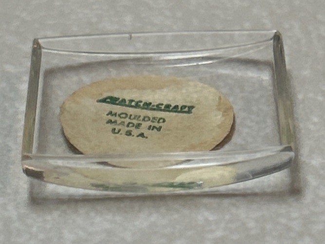 Vtg Genuine Watchcraft For HAMILTON P5C208 #200 Watch Crystal In Display Box NOS