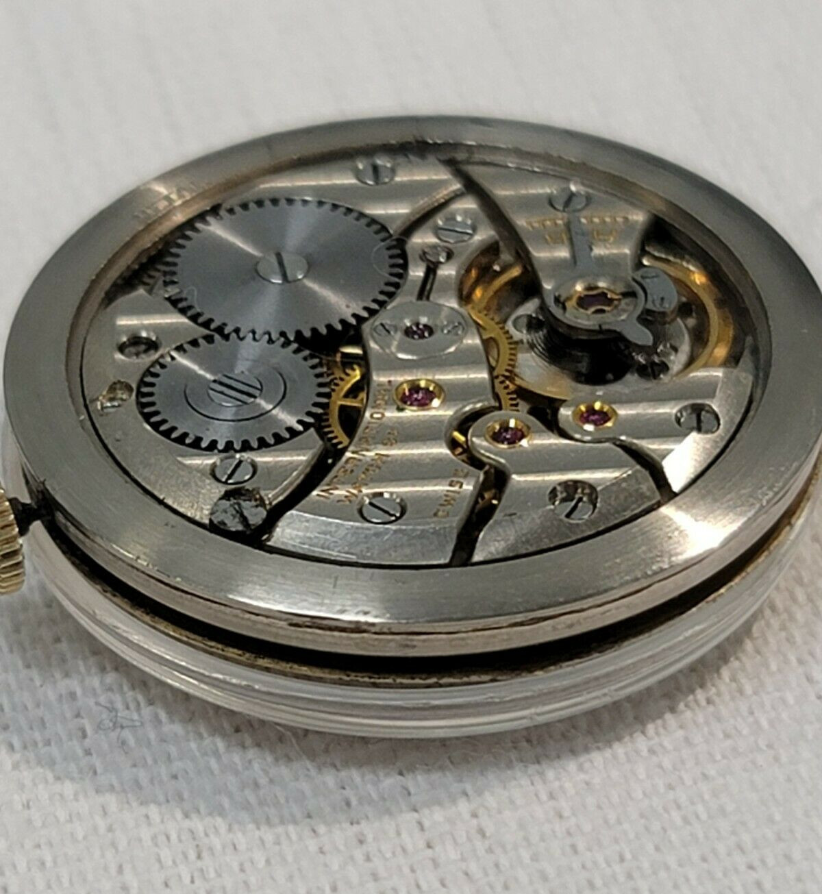 1948 IWC International Watch Co. Schaffhausen Cal. 89 1188383 32mm Movement 18k