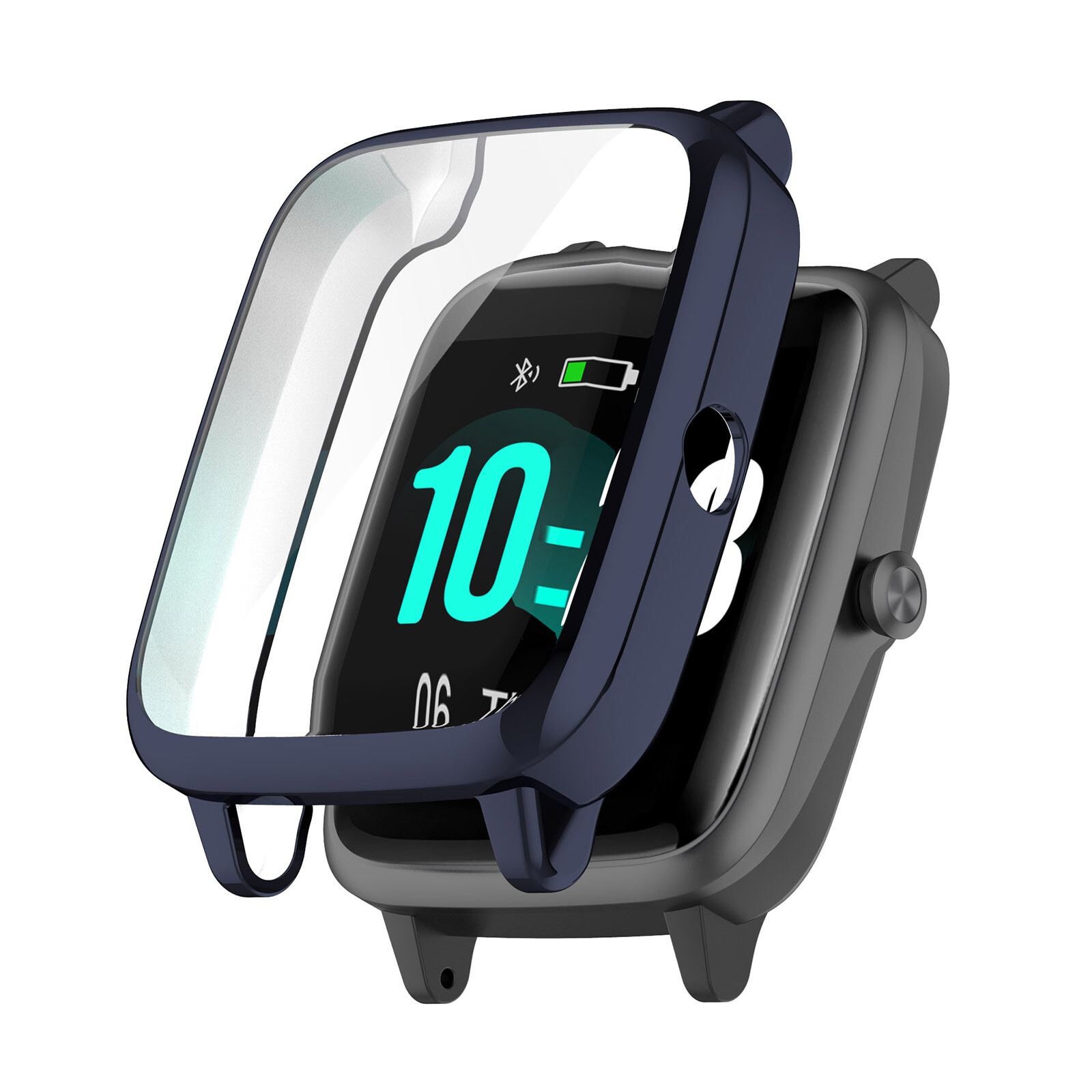 Watch Protective Case Electroplating TPU Watch Shell for ID205L/ Willful SW021
