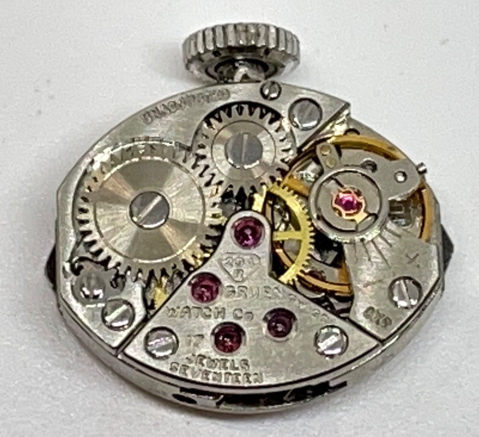 GRUEN PRECISION 294 R MOVEMENT 17 Jewels Runs