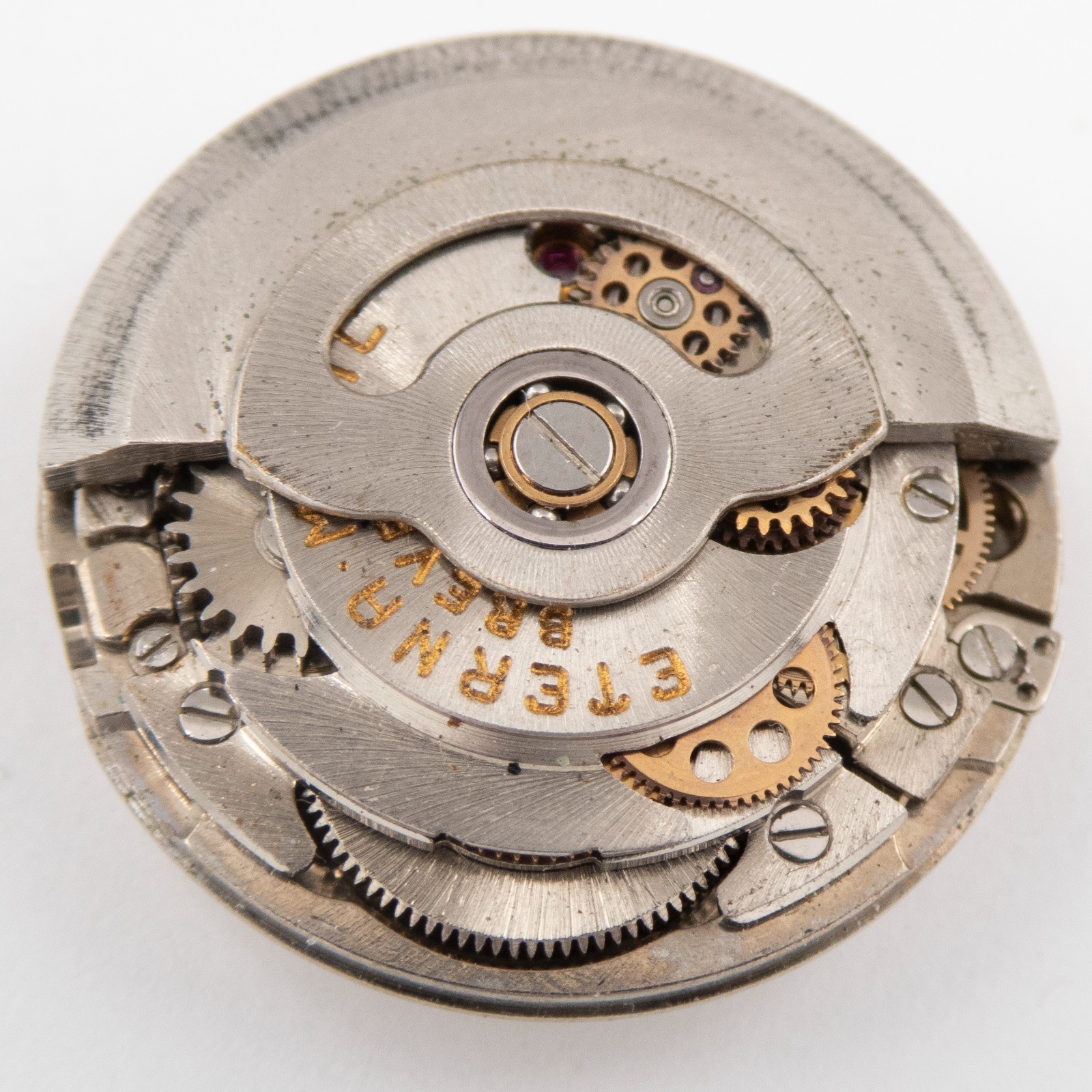 Vintage Eterna Matic Sahida Caliber 1446 21-Jewel Automatic Wristwatch Movement