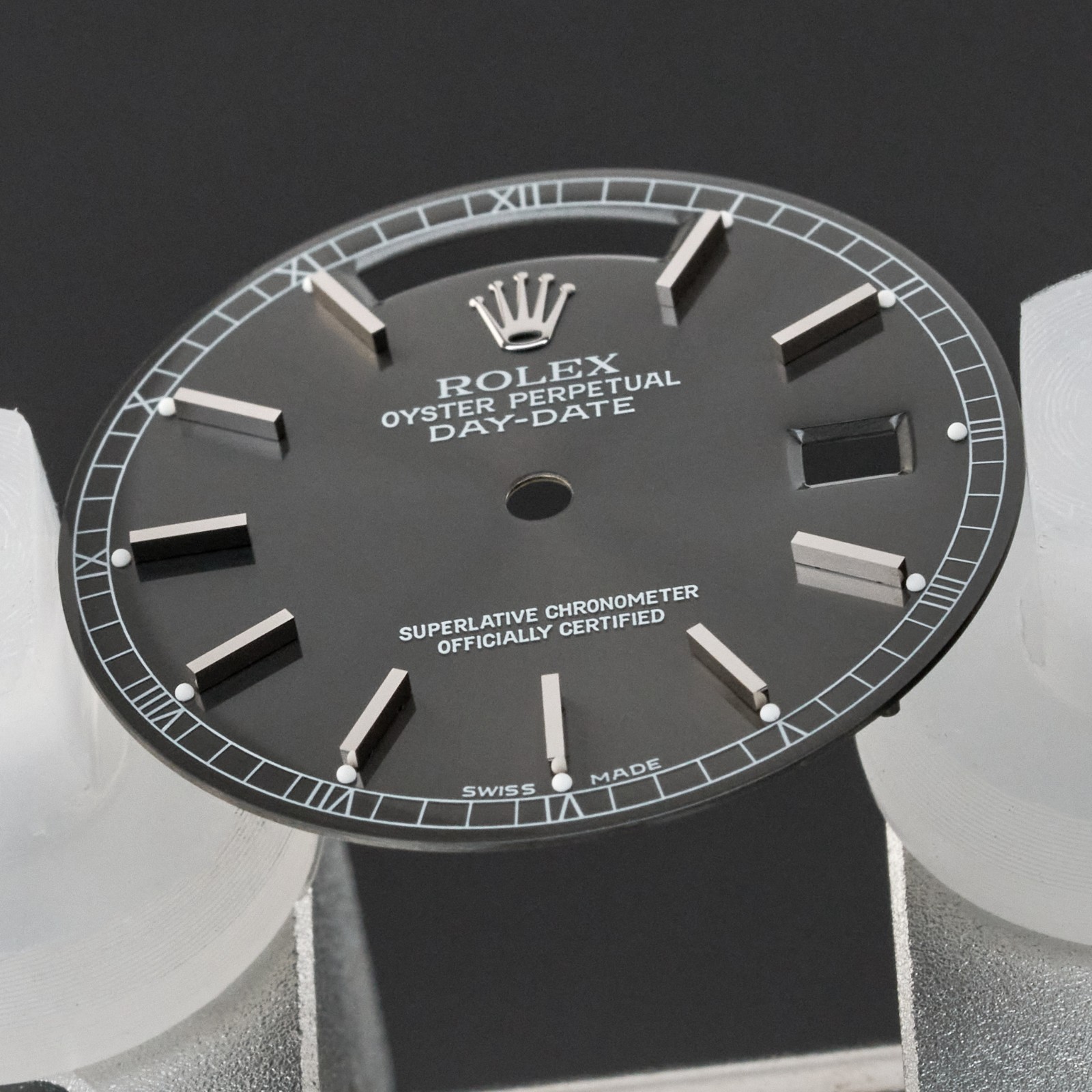 Rolex Day-Date, 118209/118239, Gray dial, Swiss Made