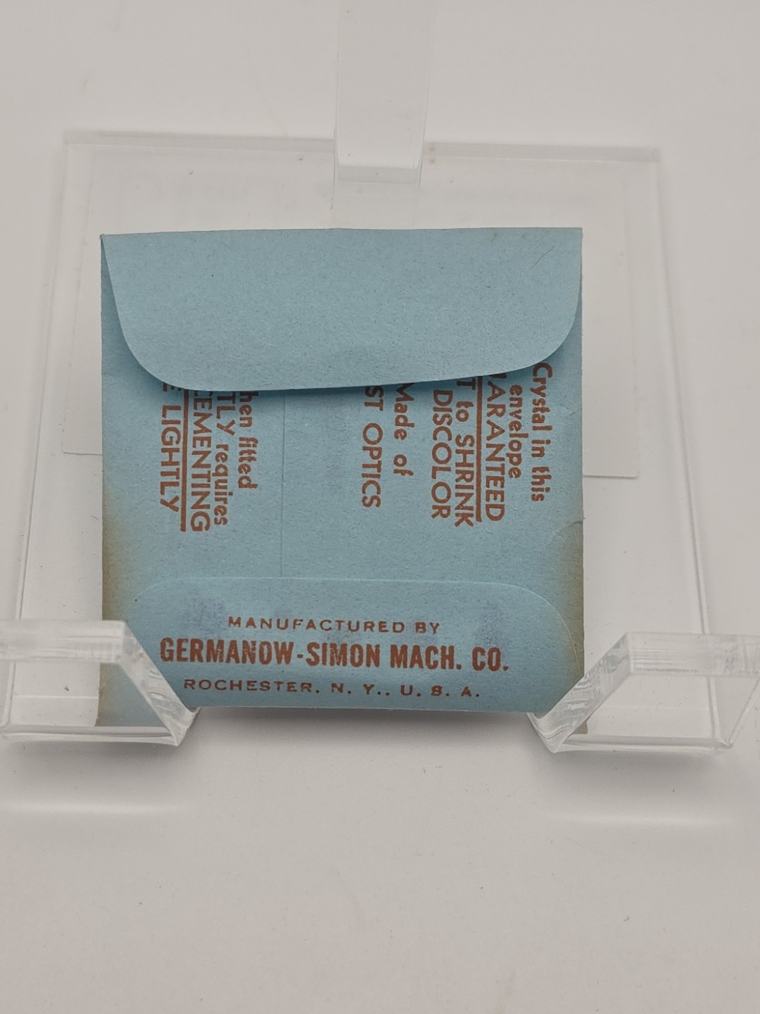 G-S Watch Crystal CQ357 Gruen 794/415 20.5X20.5