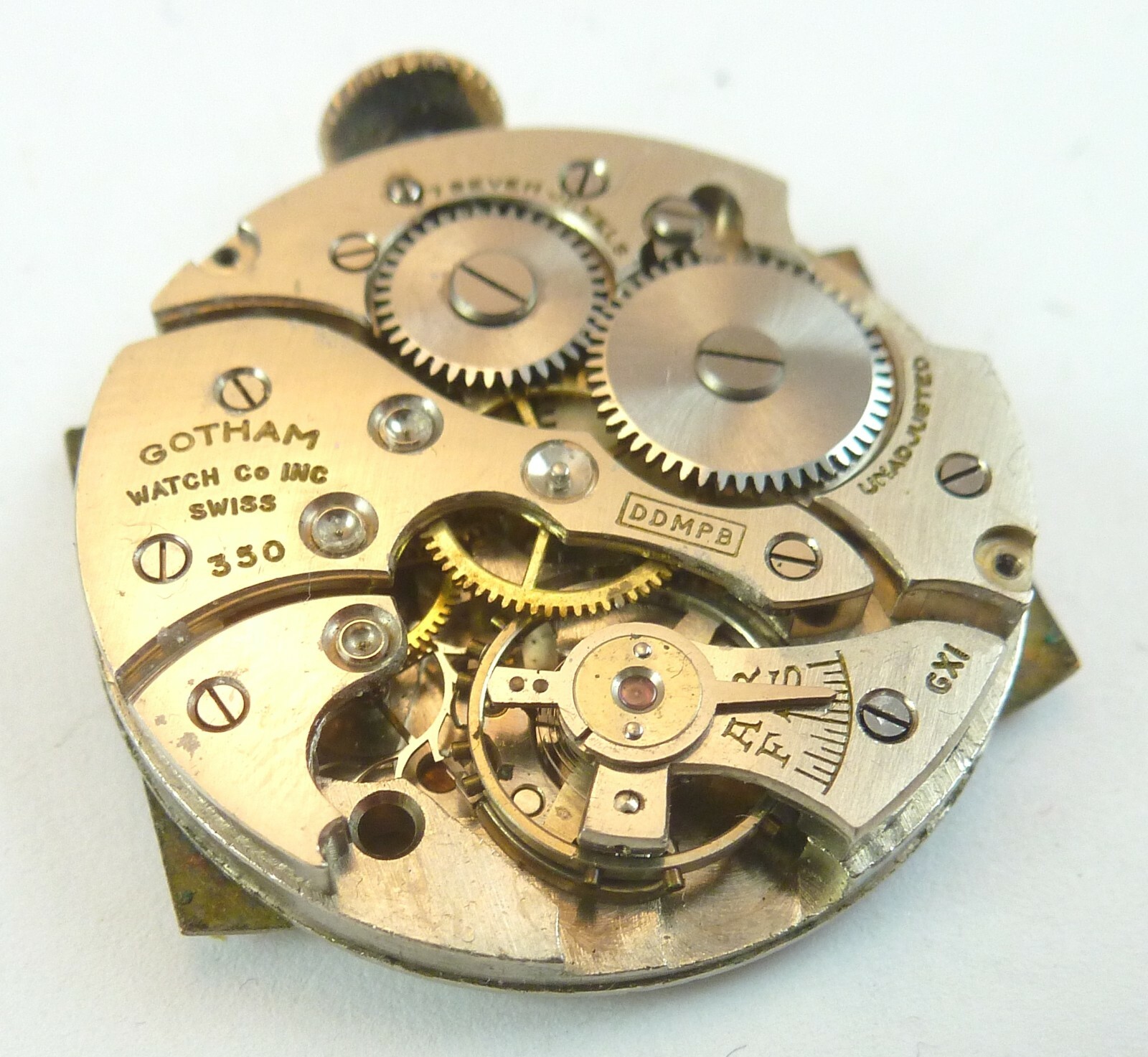 Gotham 350 DDMPB Mechanical Wristwatch Movement – Part Repair