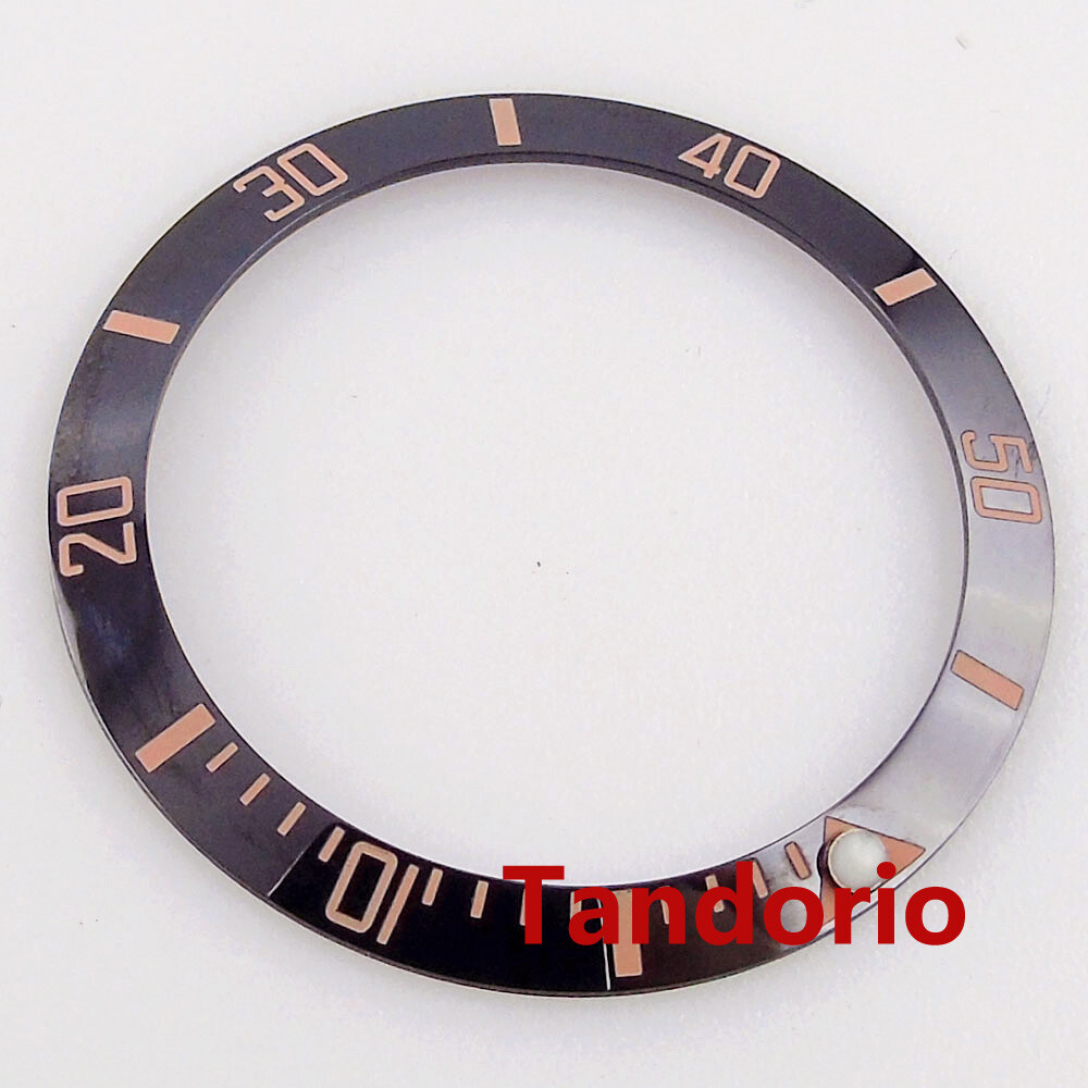 38mm Alloy Watch Bezel Insert Ring For 40mm Automatic Watch Watch Parts