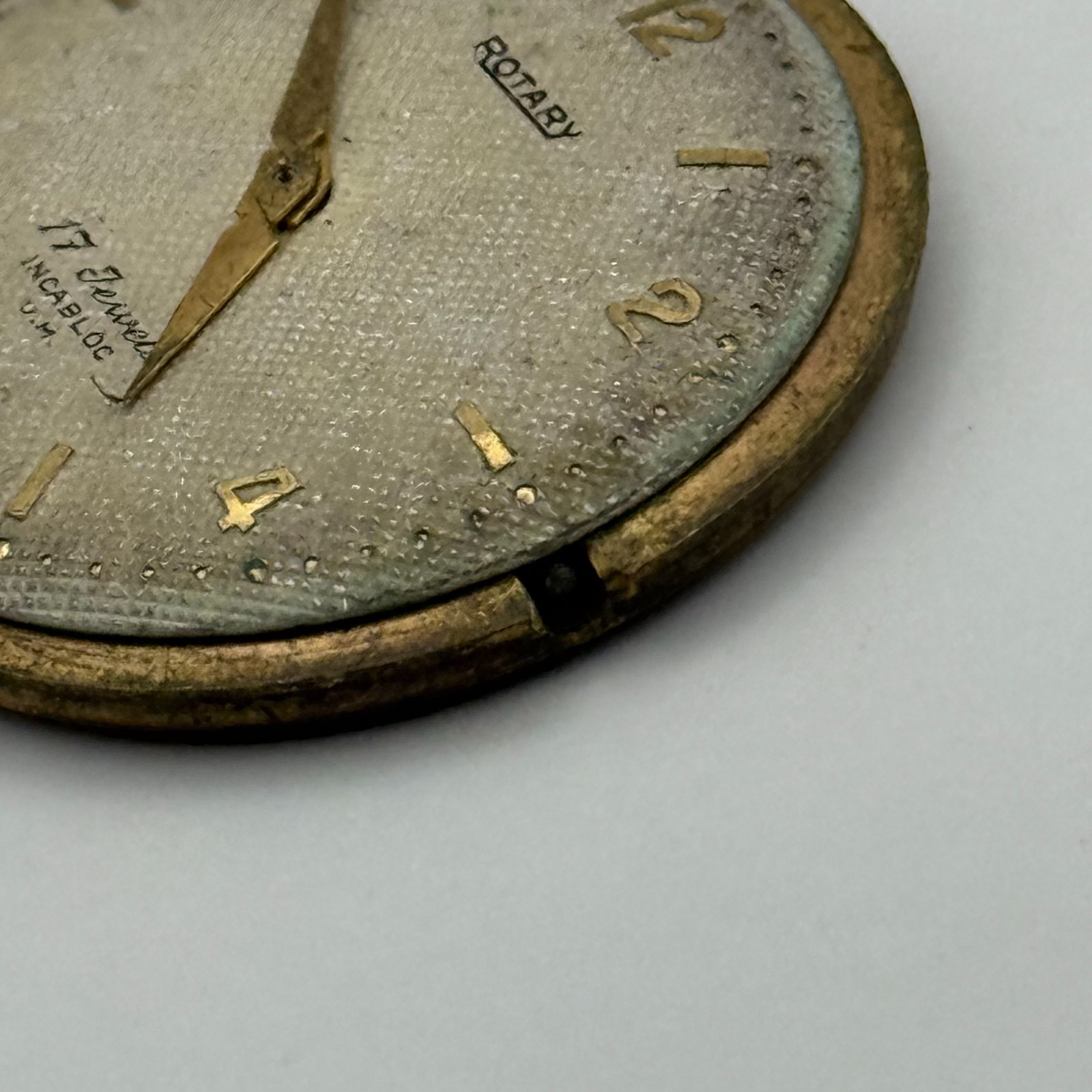 ETA 2370 Watch Movement Rotary Manual Wind Vintage Swiss Parts Repair 31.3mm