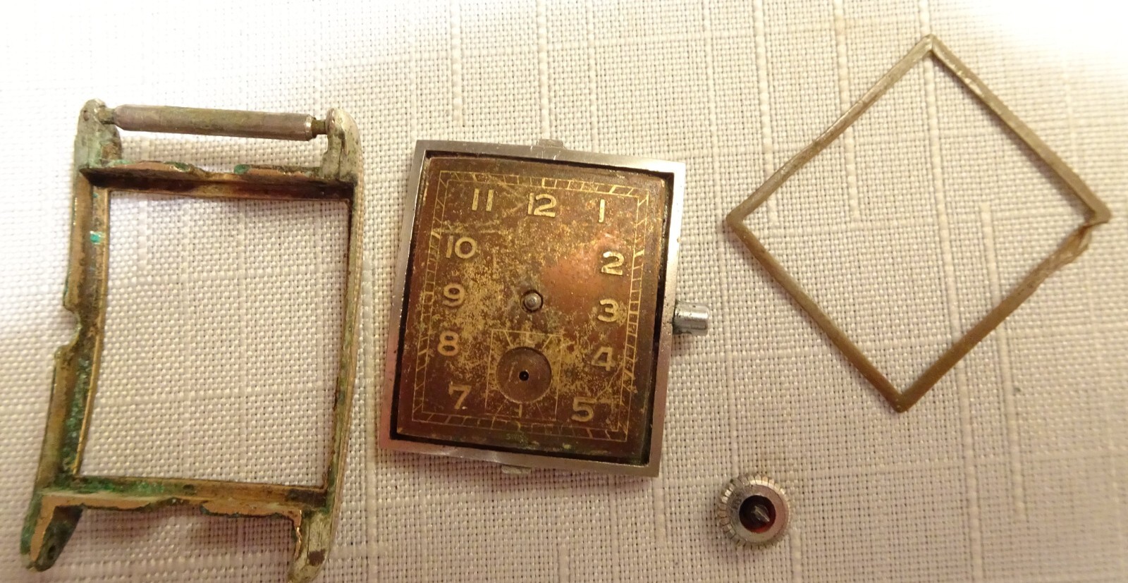 Wyler Wristwatch Movement 17J Antique Mens Swiss Parts or Repair