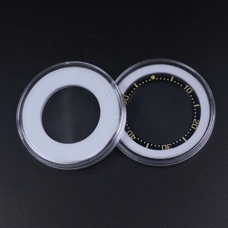 Acrylic Watch Dial Storage Box 28.5mm Organizer Case 38mm Bezel Holder