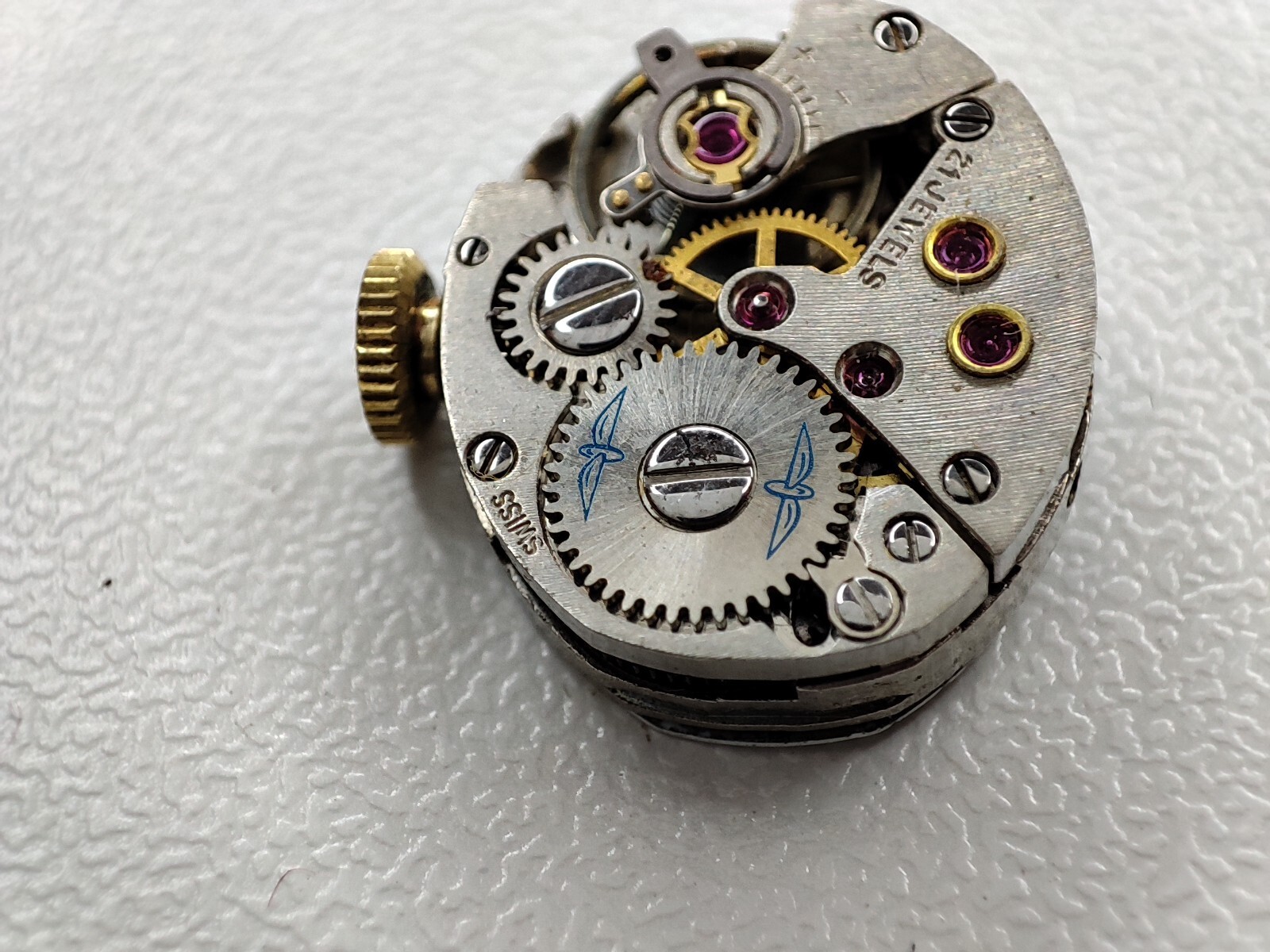 Rotary 21 jewels – Watch movement AS 1777 – 15.8mm – for parts and spares
