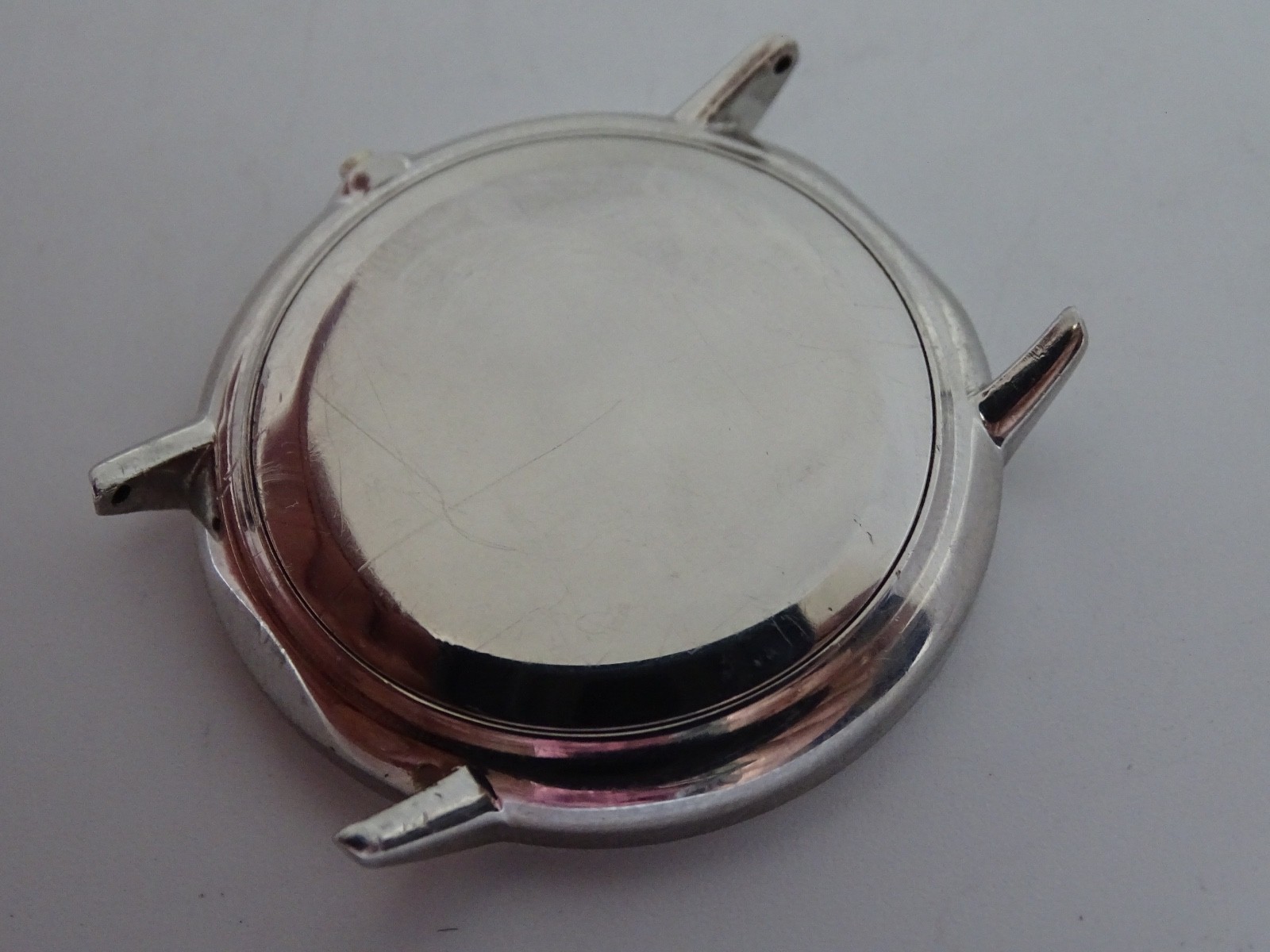 Universal Geneve Polerouter Case 869114/2 Stainless Steel Original Vintage