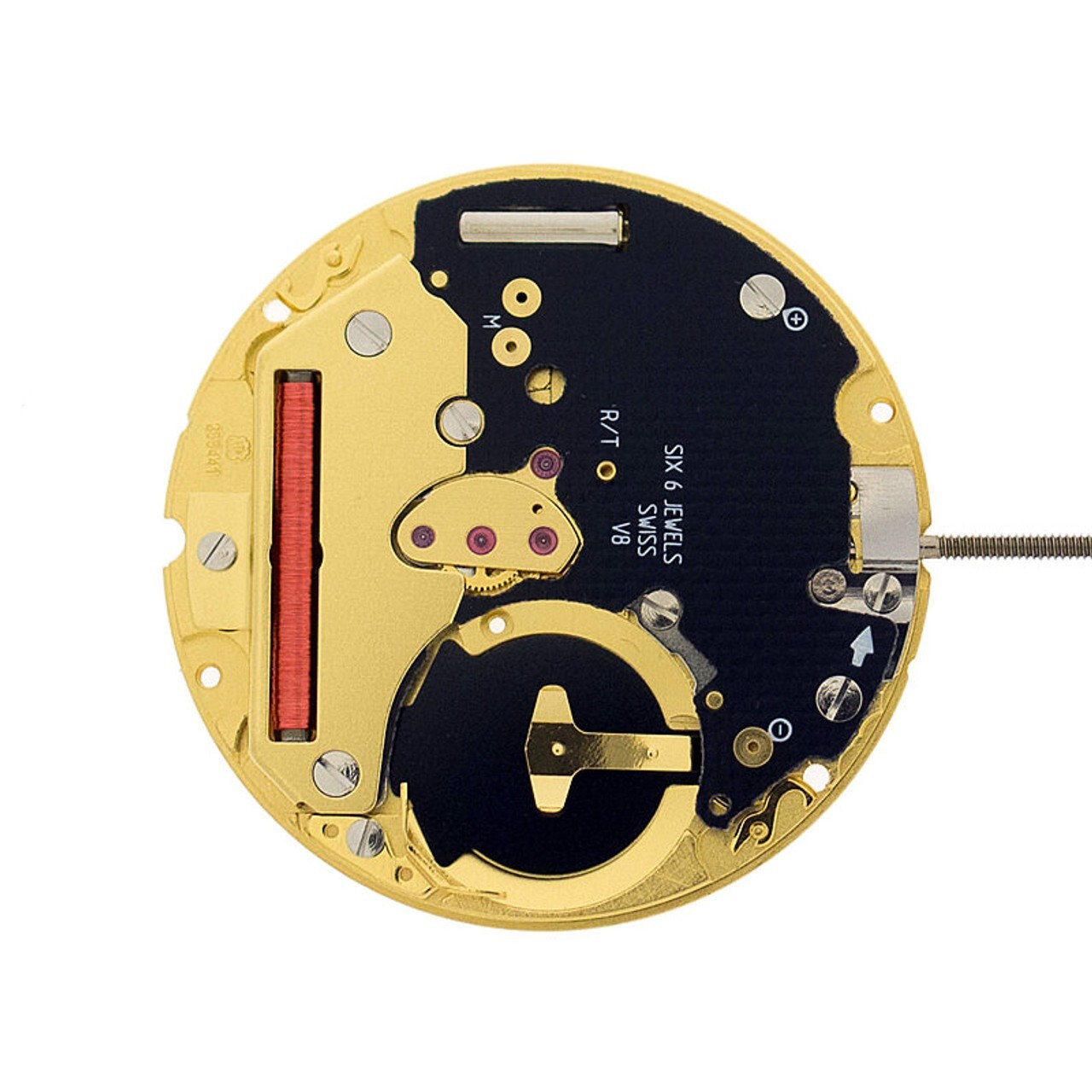 Omega 1436 replacement movement Eta 255.441 2 Hands Date Quartz Watch Movement