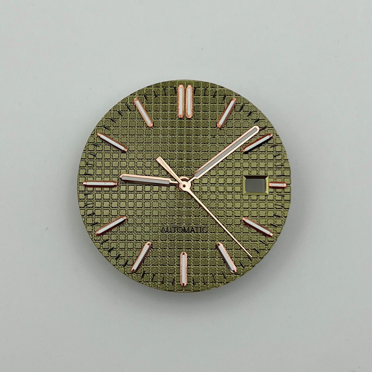 31.8mm NH35 Dial + Hands No Logo Green Luminou for NH35/NH36 Movement Watch Dial