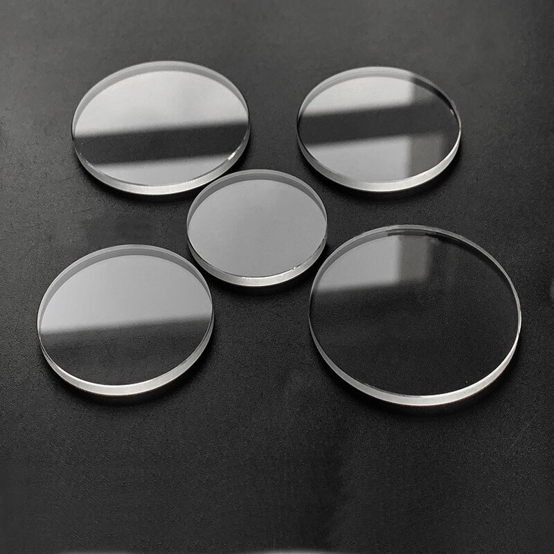 BH 2X Thickness 3.0mm Clear Flat Watch Glass Lens Mirror 27-45mm Watch Crystal