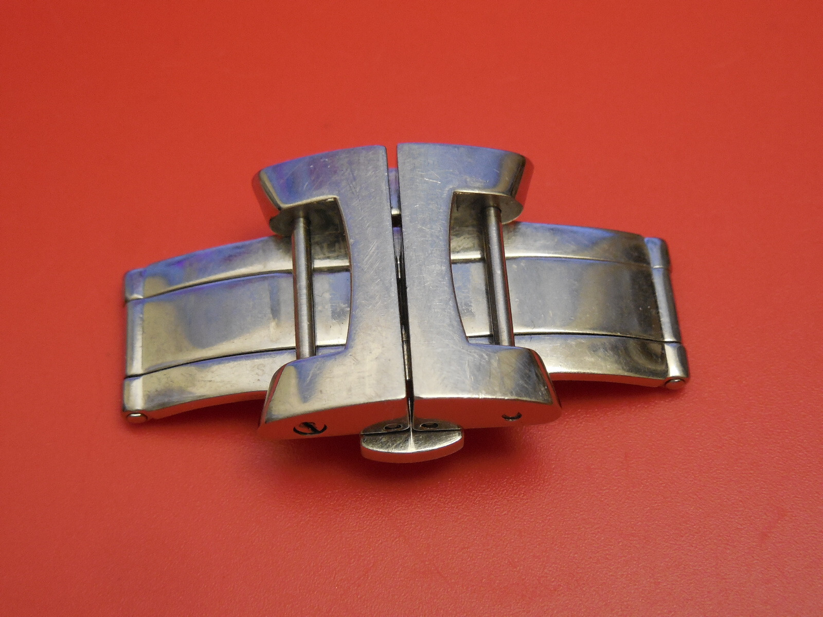 BAUME MERCIER SOLID SS CAPELAND S AUTOMATIC STRAP BAND BRACELET BUCKLE 20MM
