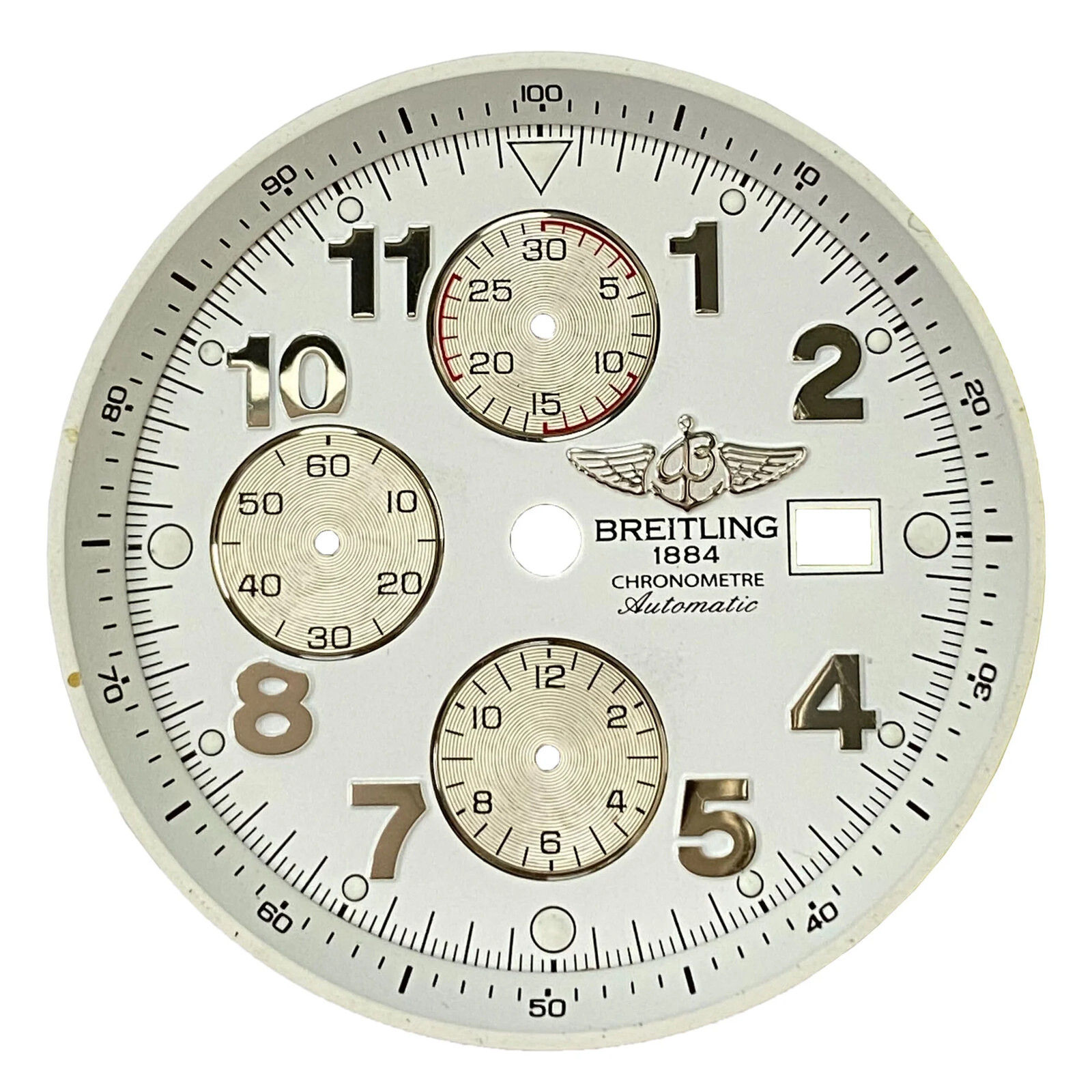 Breitling A1337011 / A562 Super Avenger 36 mm White Dial for 48 mm Men’s Watch