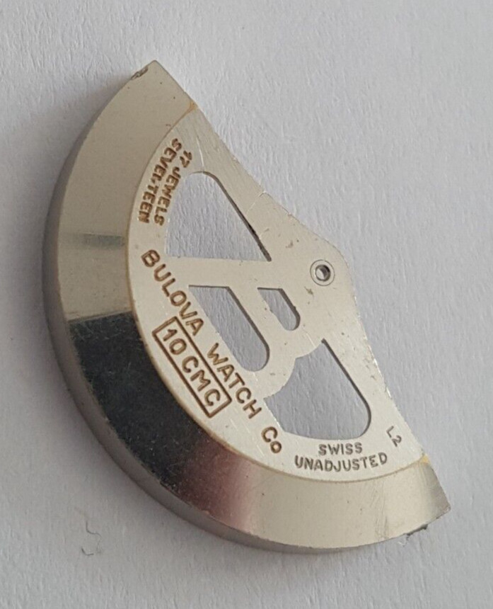 Bulova Caliber 10CMC Part 344 EB No 1143/1 (Rotor Weight Without Bushing Gear)