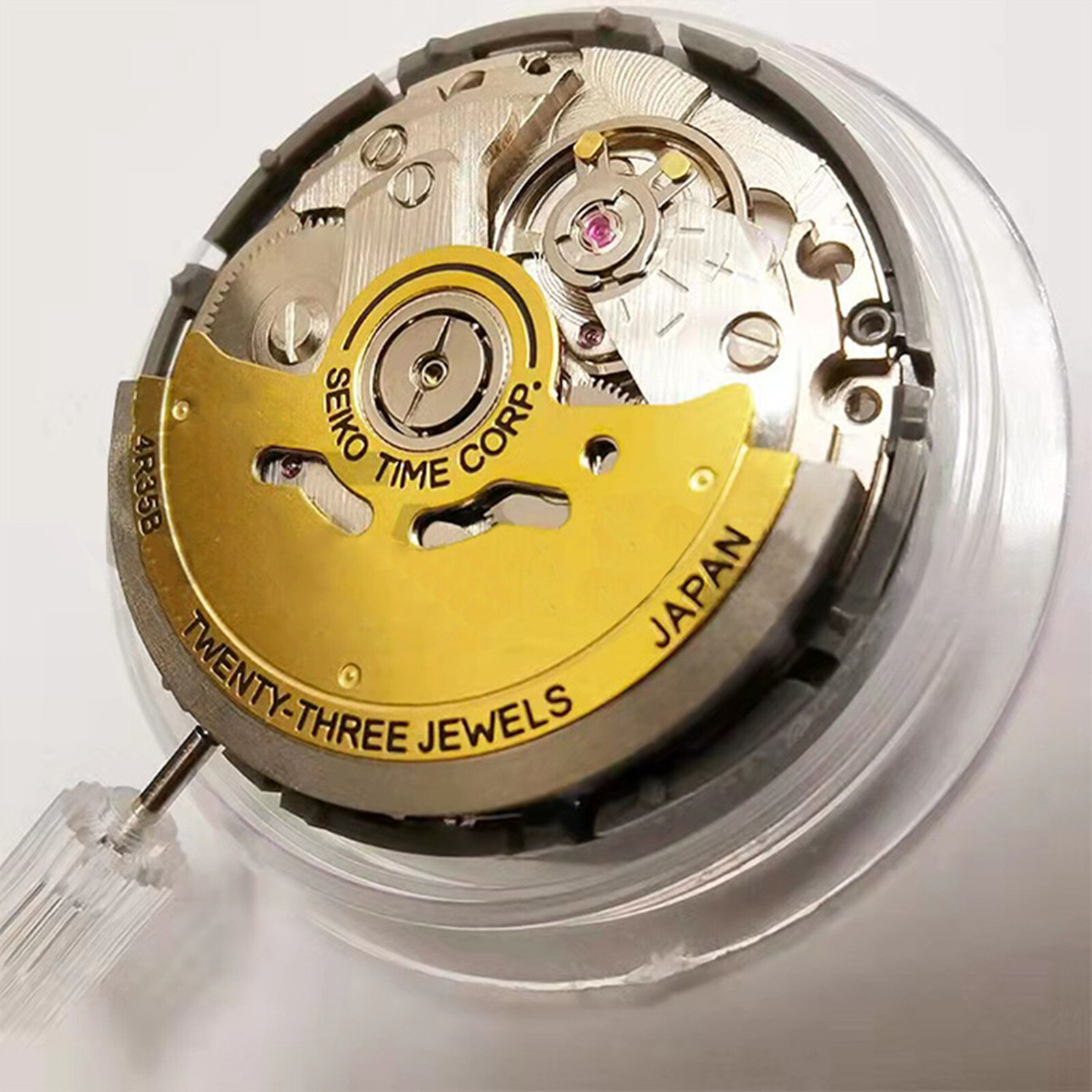 1*Automatic Hammer Patch NH35 to 4r35B Movement NH36 Metal Sheet Lettering Rotor