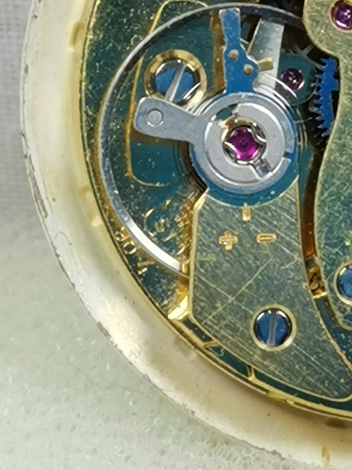 Avia Date 17J Cal. FHF ST 96-4 Swiss Wristwatch Movement Parts/ Repair!