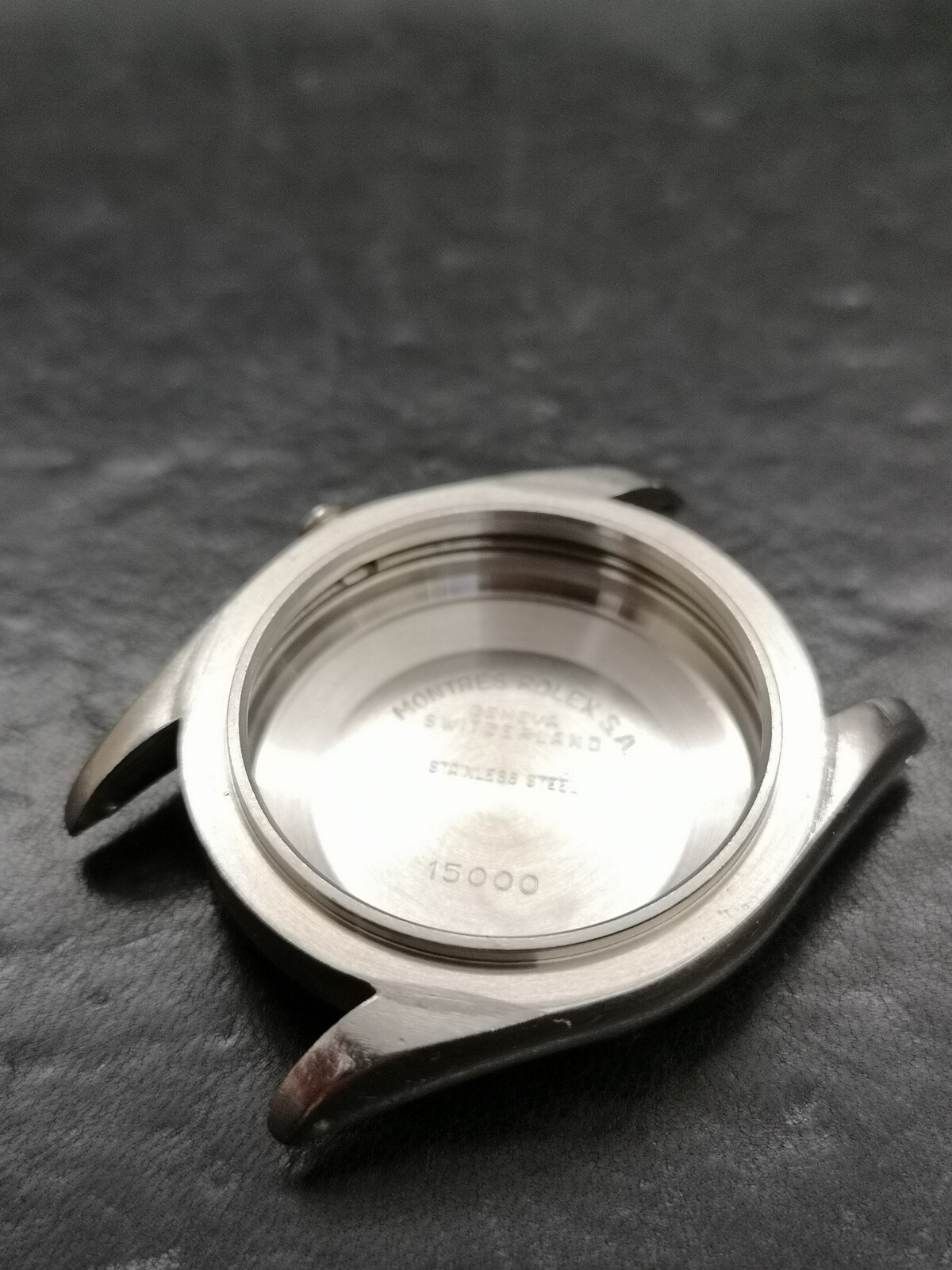 CROWN TUBE CASEBACK FOR ROLEX DATE 15010 – CASE, CASEBACK, CROWN TUBE