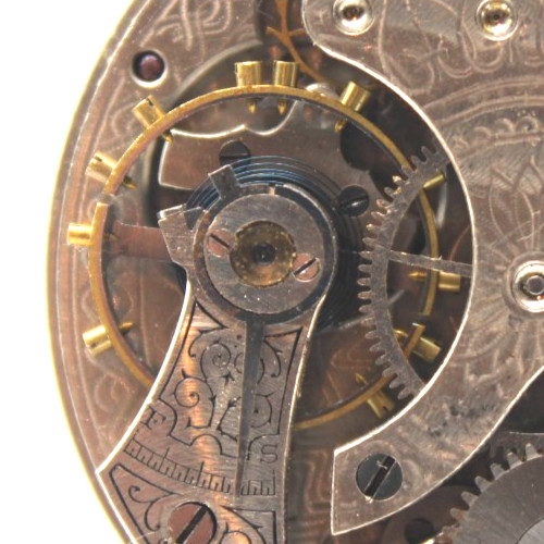 1902 WALTHAM POCKET WATCH MOVEMENT 11631122 GRADE 610 16s 7j (QE)