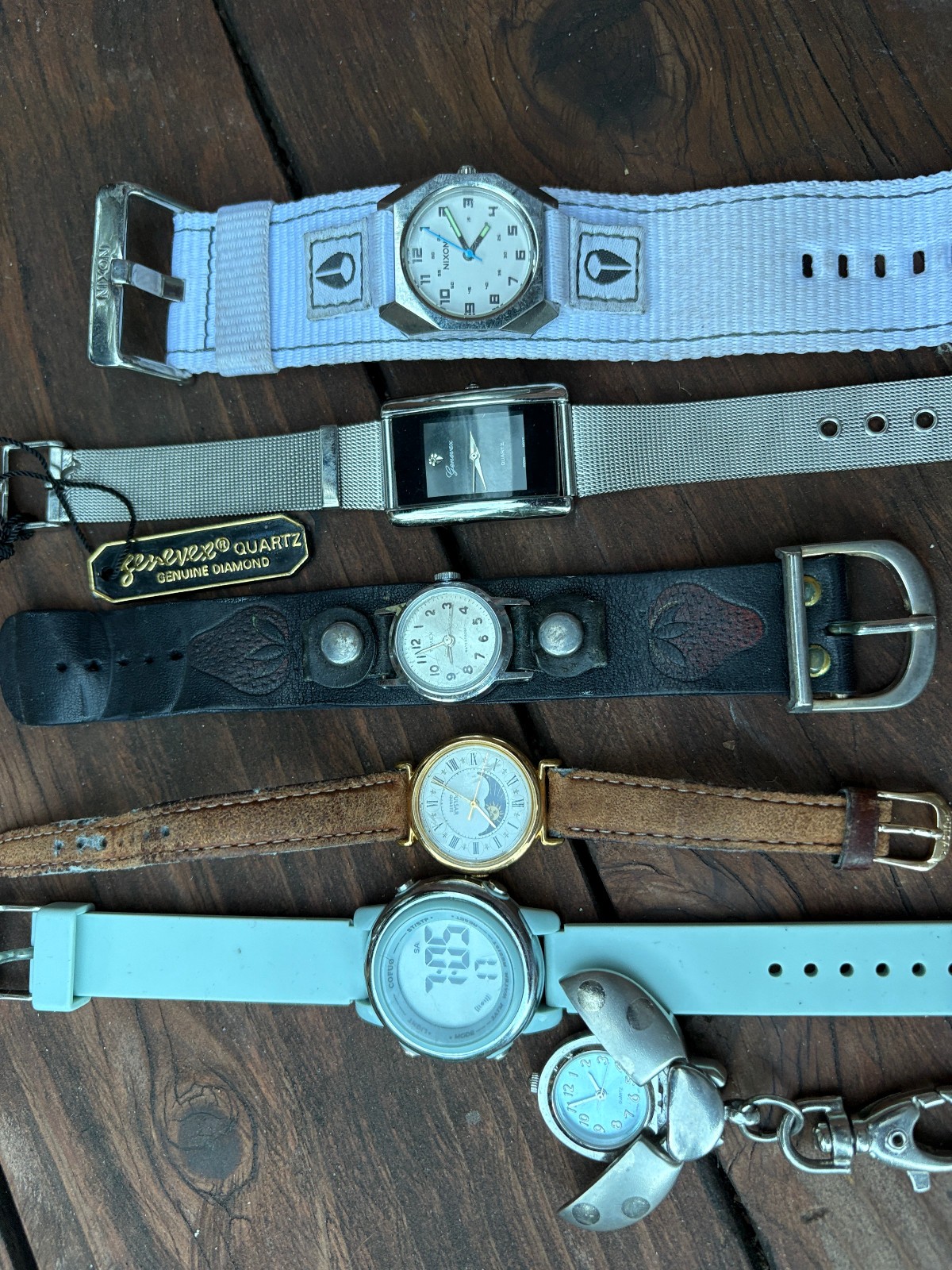 Lot of 6 Watches, Various Brands