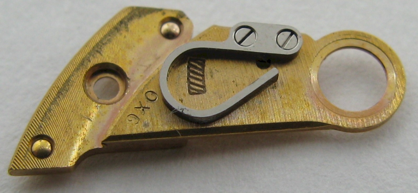 Omega 550 SeaMaster automatic Watch INCOMPLETE balance wheel bridge #1030