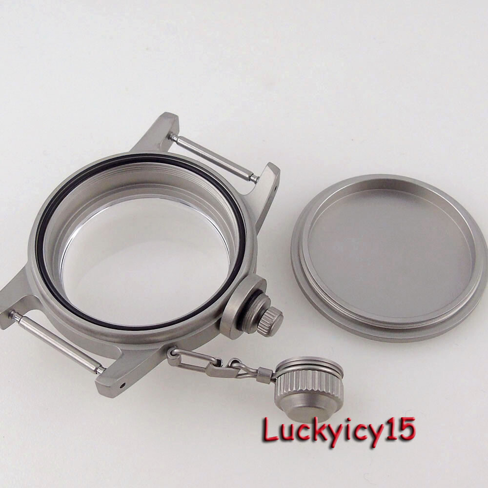 36mm Sandblast Watch Case 29mm Dial fit NH35A NH36A NH34 SKX Dome Sapphire Glass