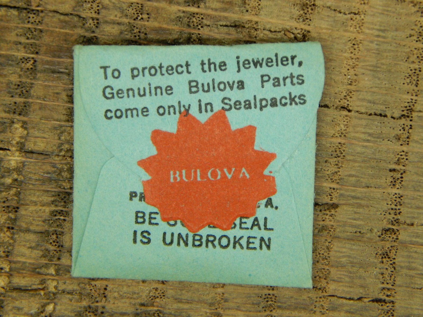 Genuine Bulova CAL 10BPAD Date Star Part Number 598 Watch Part NEW OLD STOCK