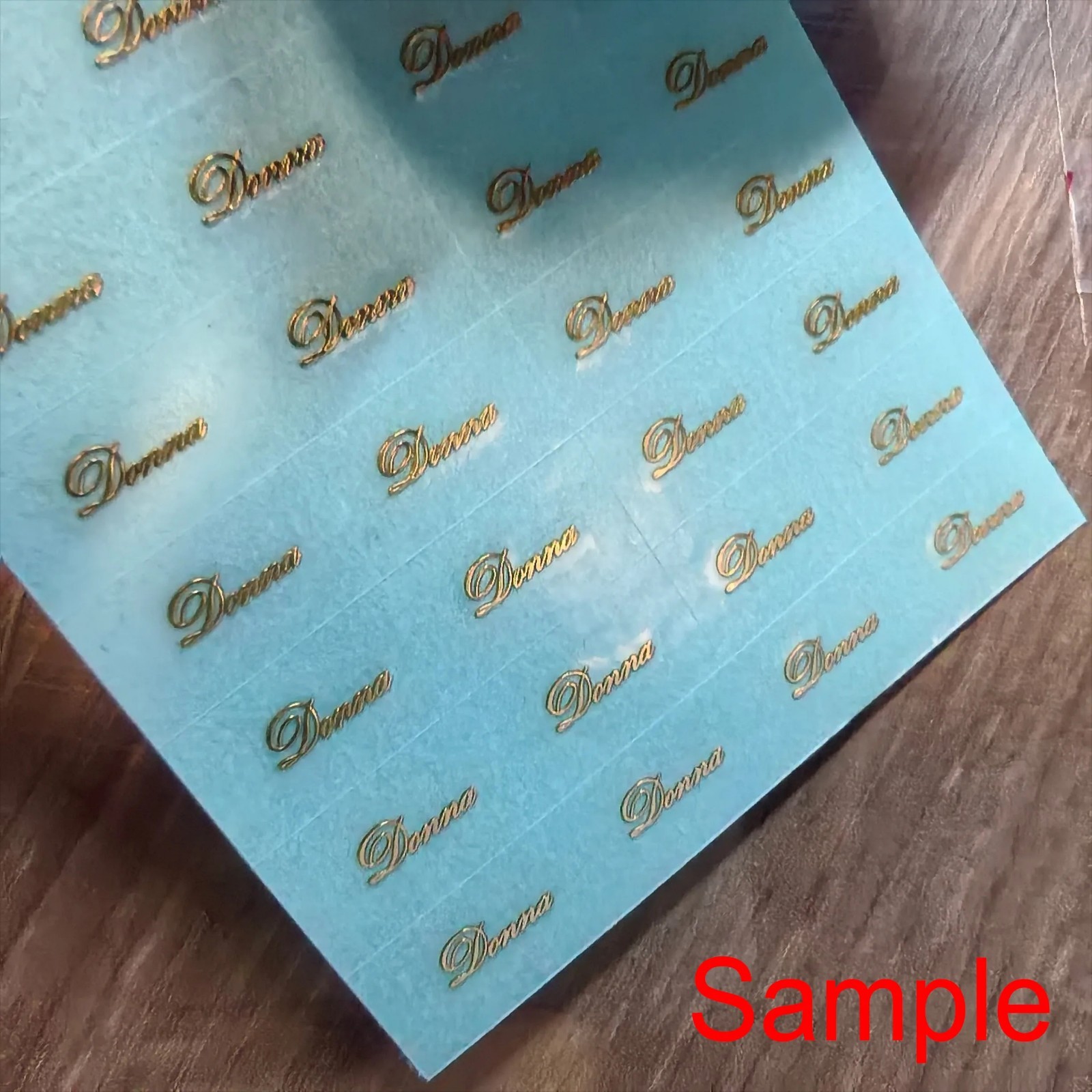 Watch Dial Custom Metal Logo Sticker Personalized Transfer Decal 20PCS MOQ