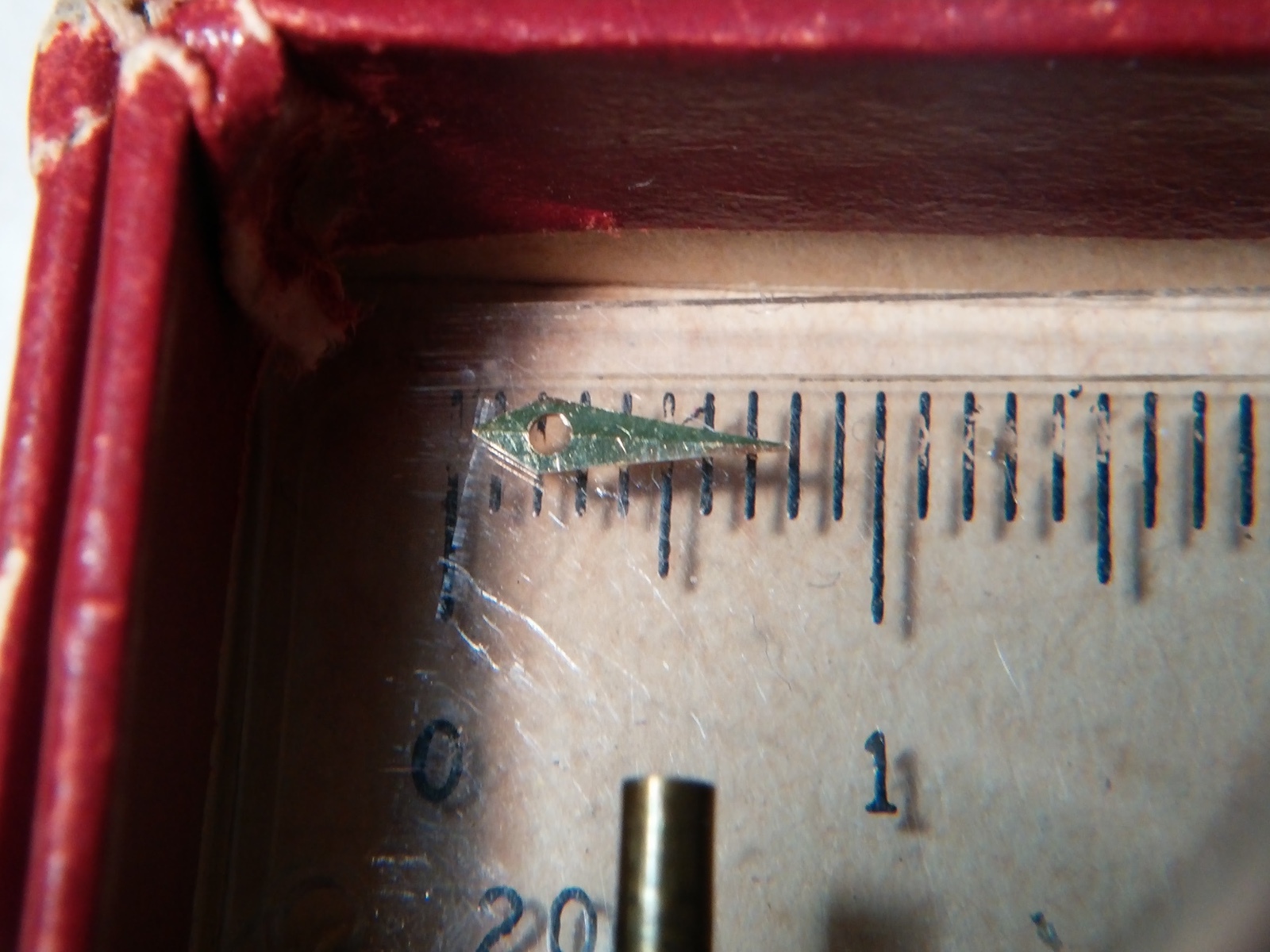 Genuine Piaget 9P HAND, Gold Dauphin HOUR Hand, approx 7mm total length