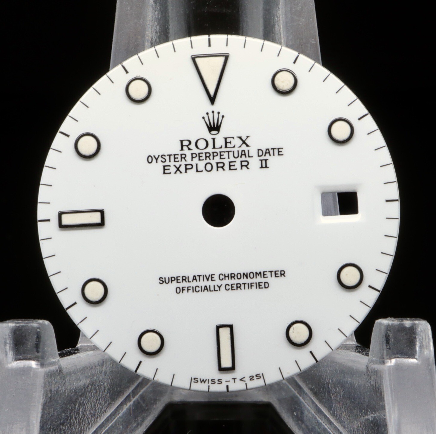 Authentic Vintage Rolex Explorer II 16550 16570 White Tritium Dial #326