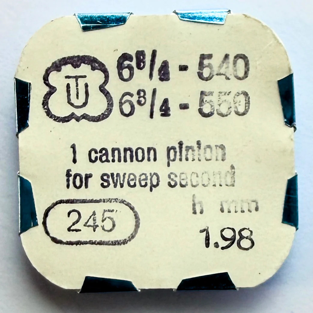 UT 540 / 550 – Cannon Pinion, Height 1.98mm – 245