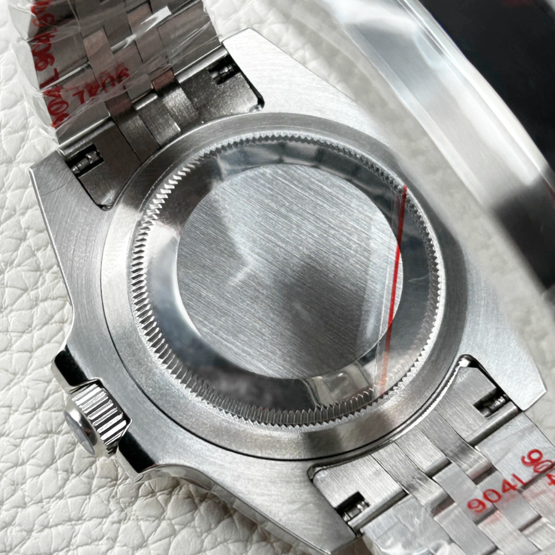 40MM Watch Case Retro Gold Red GMT Mod Bezel Sapphire Glass Fit NH34 NH35A NH36