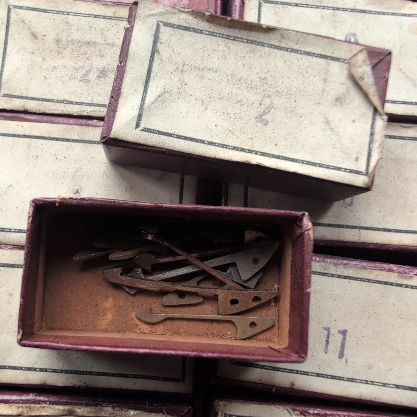 Pocket Watch Clicks – Large Lot of NOS Antique Watch Parts (DQ9)