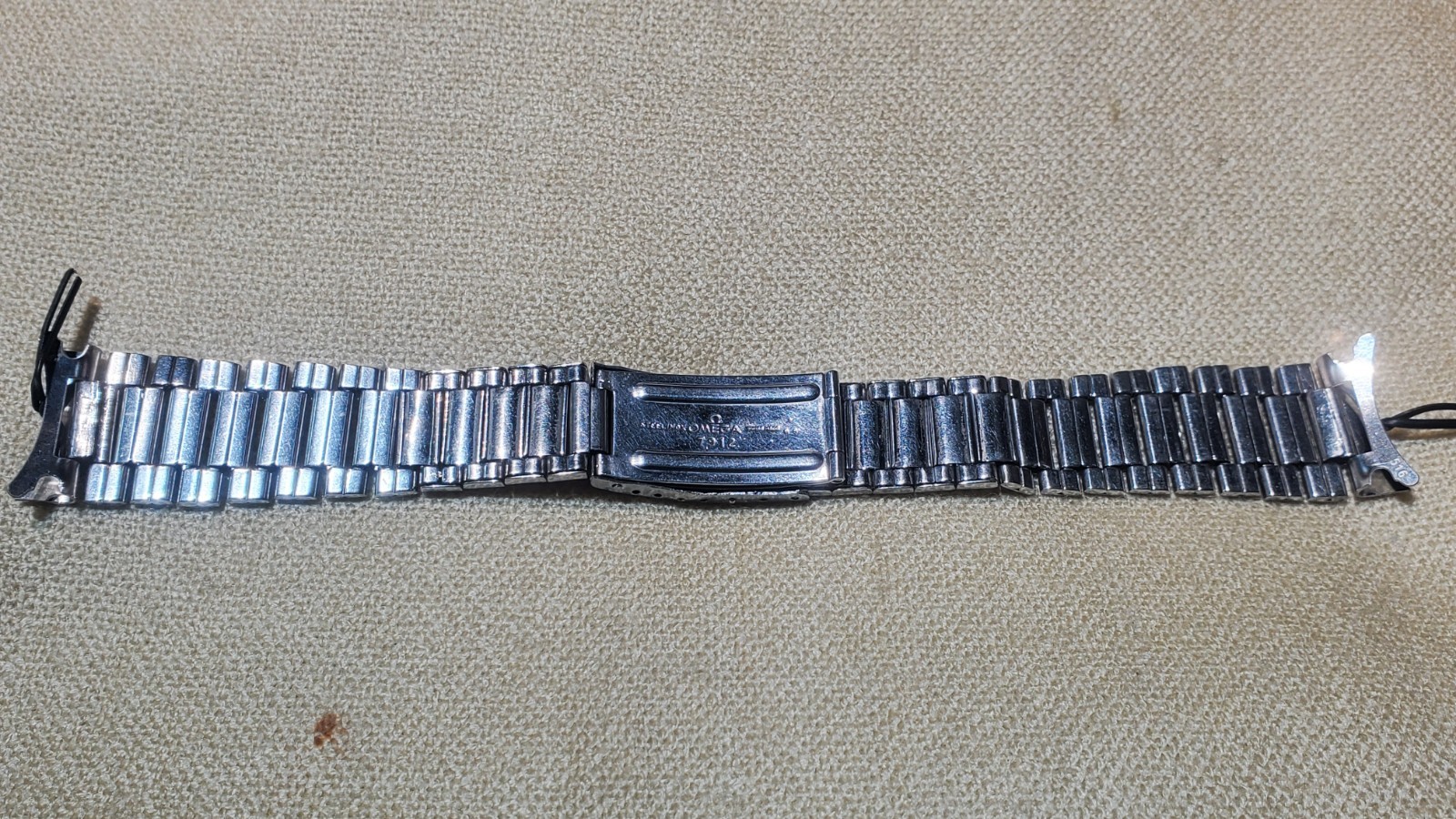 1965 Omega Speedmaster / Seamaster 300 Bricklink 7912 Bracelet 20mm w/516 E.P.