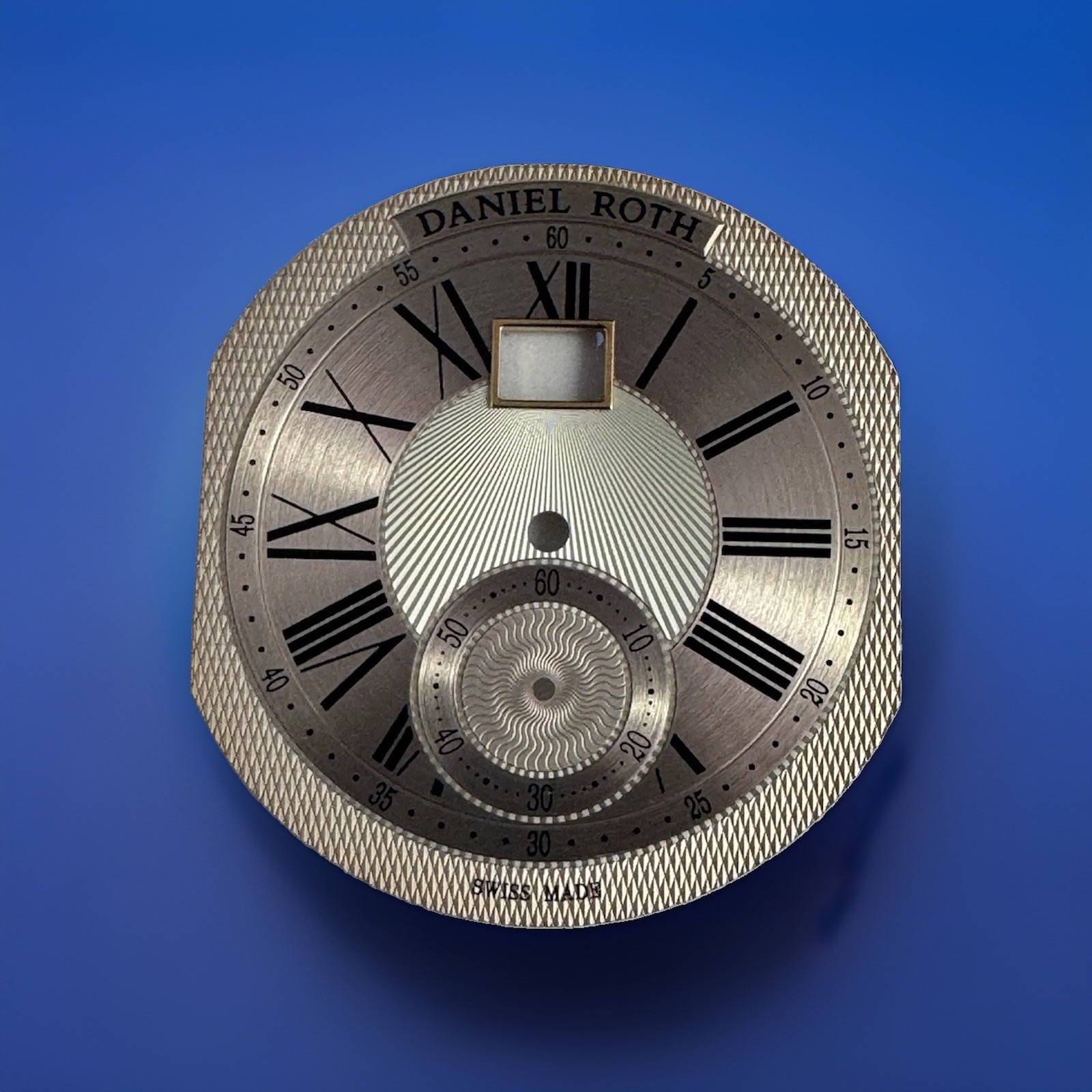 100% OEM Daniel Roth Datomax 208.X.C6 Salmon Rose Watch Dial NOS