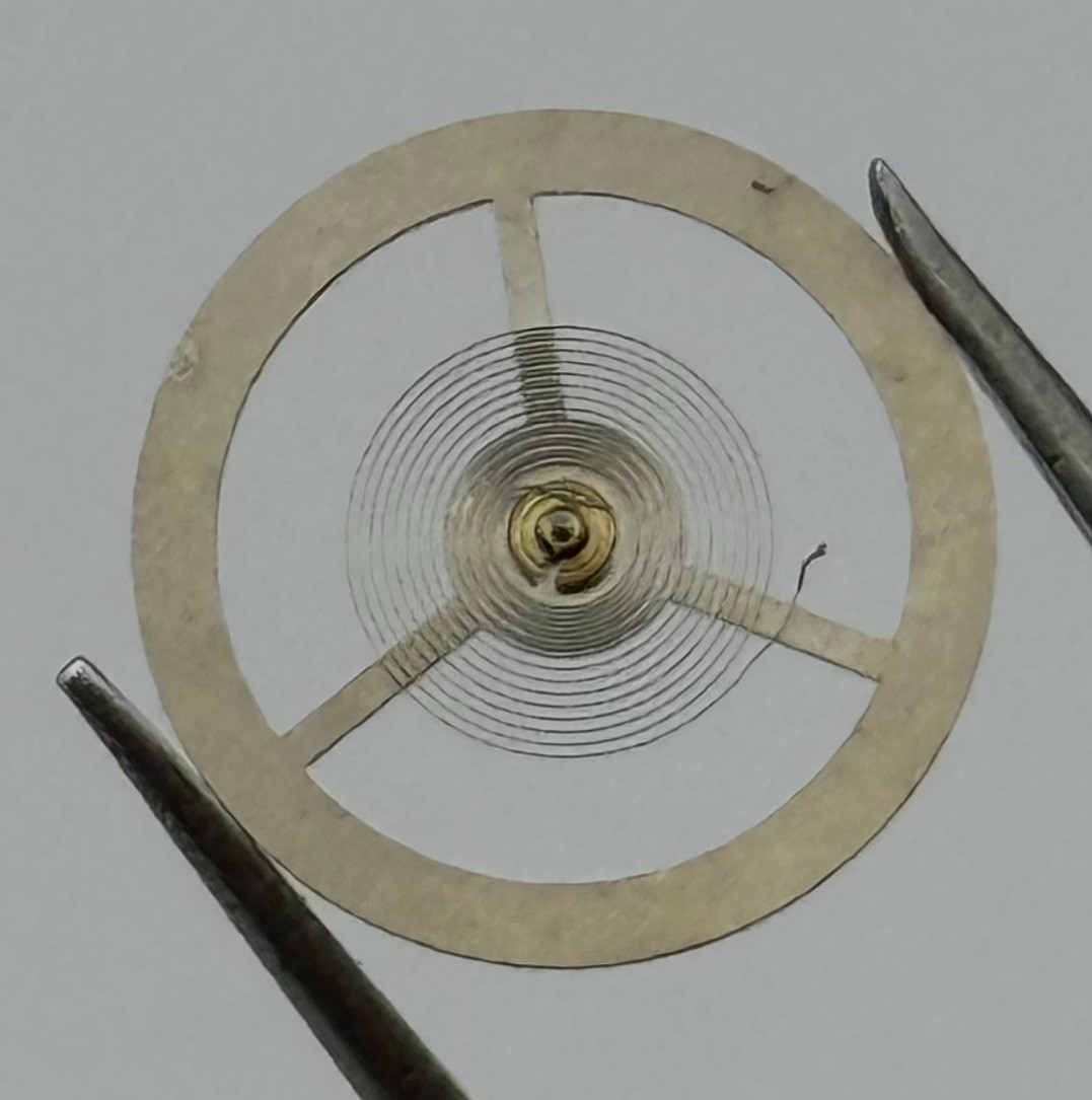 EB 8800 Balance Wheel Complete And Spring 12’’’ Renata 1309 Watch Movement Parts