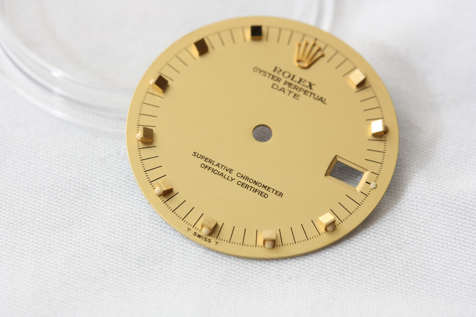 Rolex Factory Gold Stick Dial Ref: 15223, 15053 & Other Quick Set Date Models