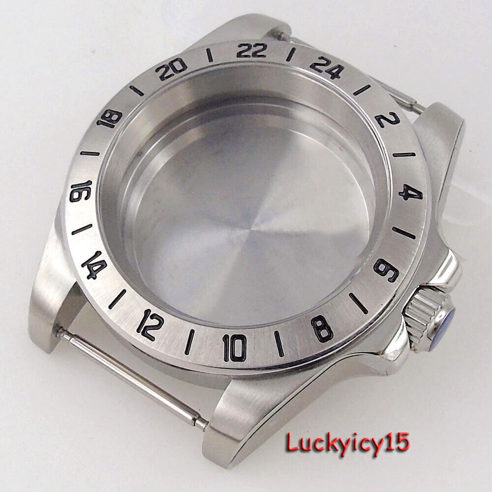 39mm Sapphire Crystal Watch Case Accessories Fits NH35 NH36 ETA2824 2836 PT5000