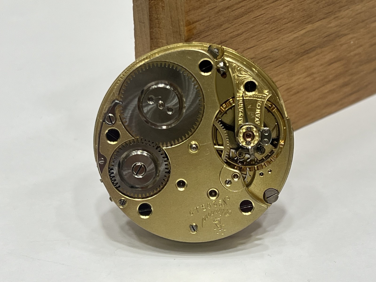 High Quality Swiss Union Pocket Watch Movement Running