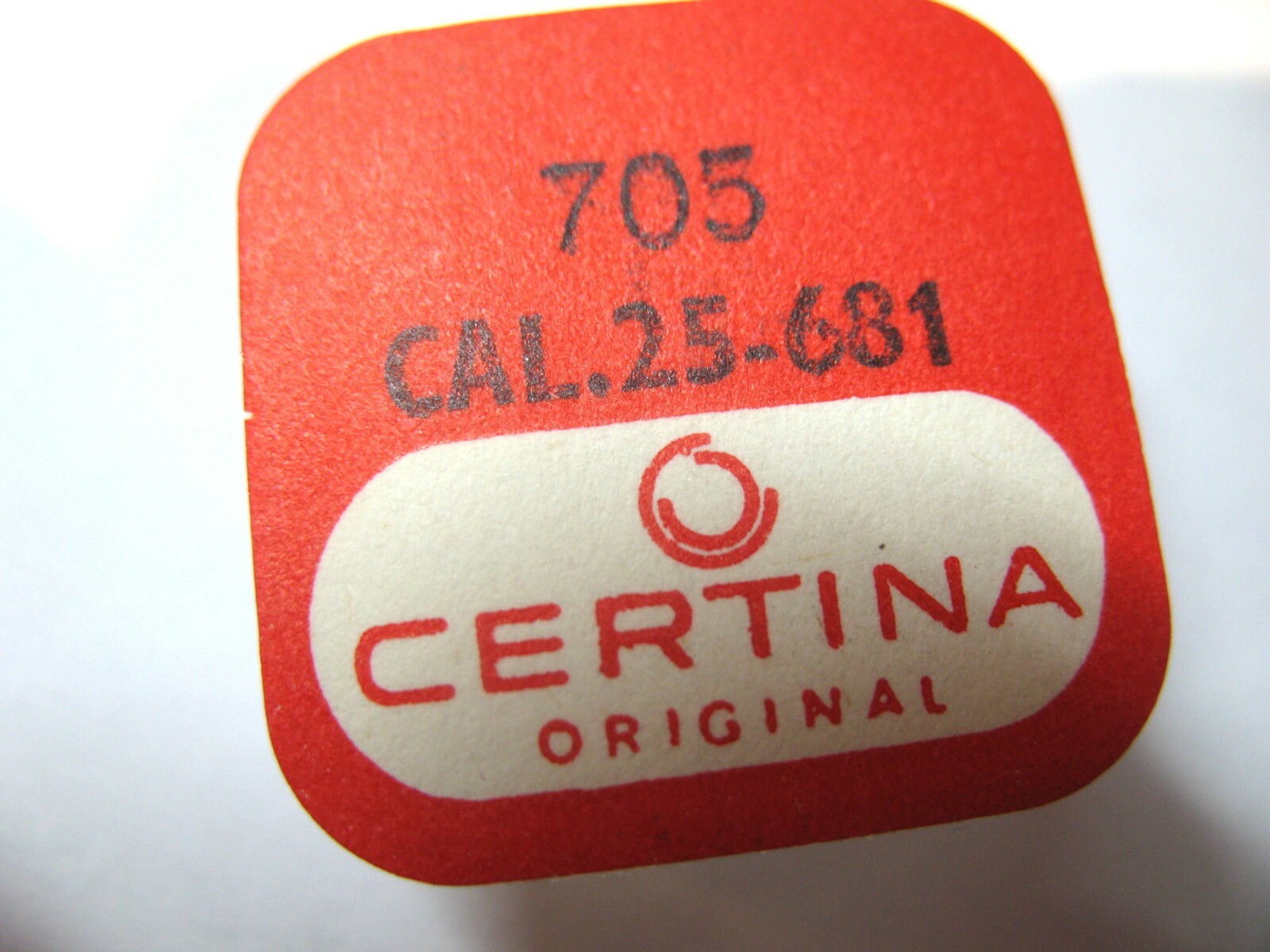CERTINA 25-681,25-682,25-671 ESCAPE WHEEL PART 705