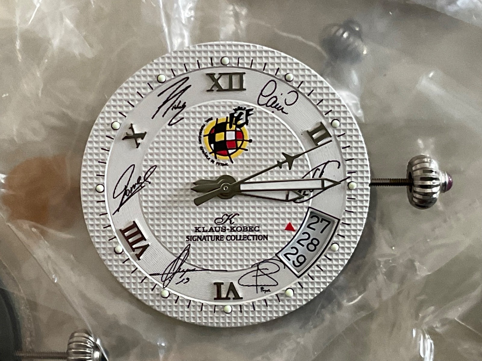 RONDA QUARTZ MOVEMENT CALIBRE 515 WITH DIAL, HANDS , CROWNS